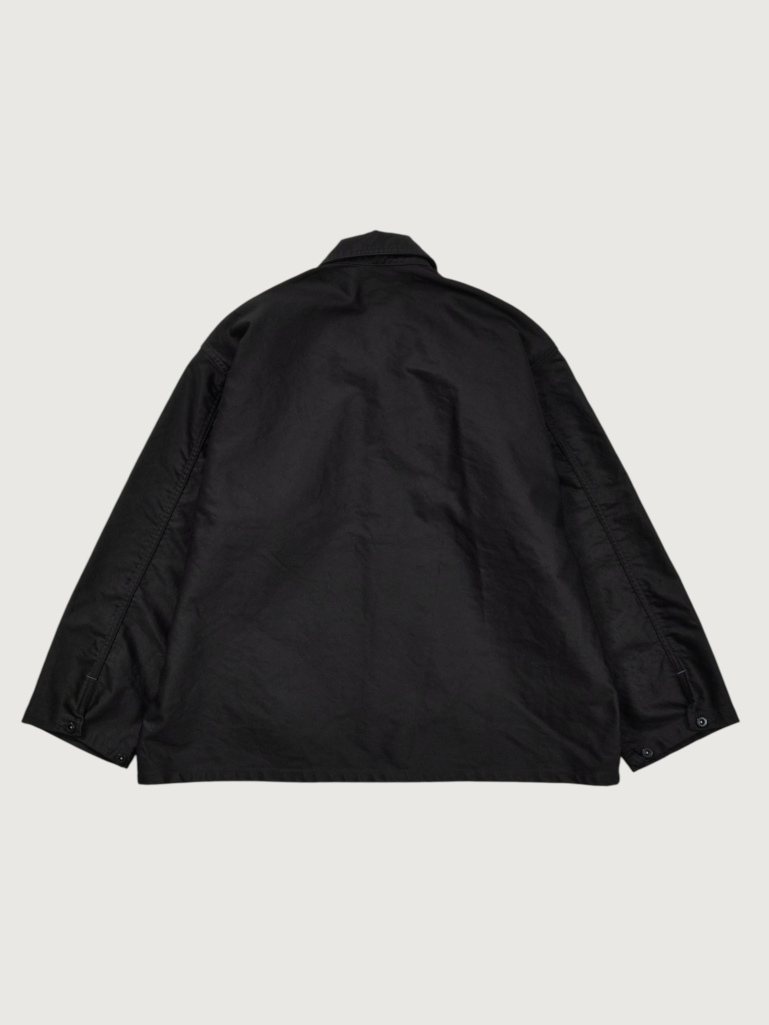 #1204-MSB ARMY Shirt : moleskin black