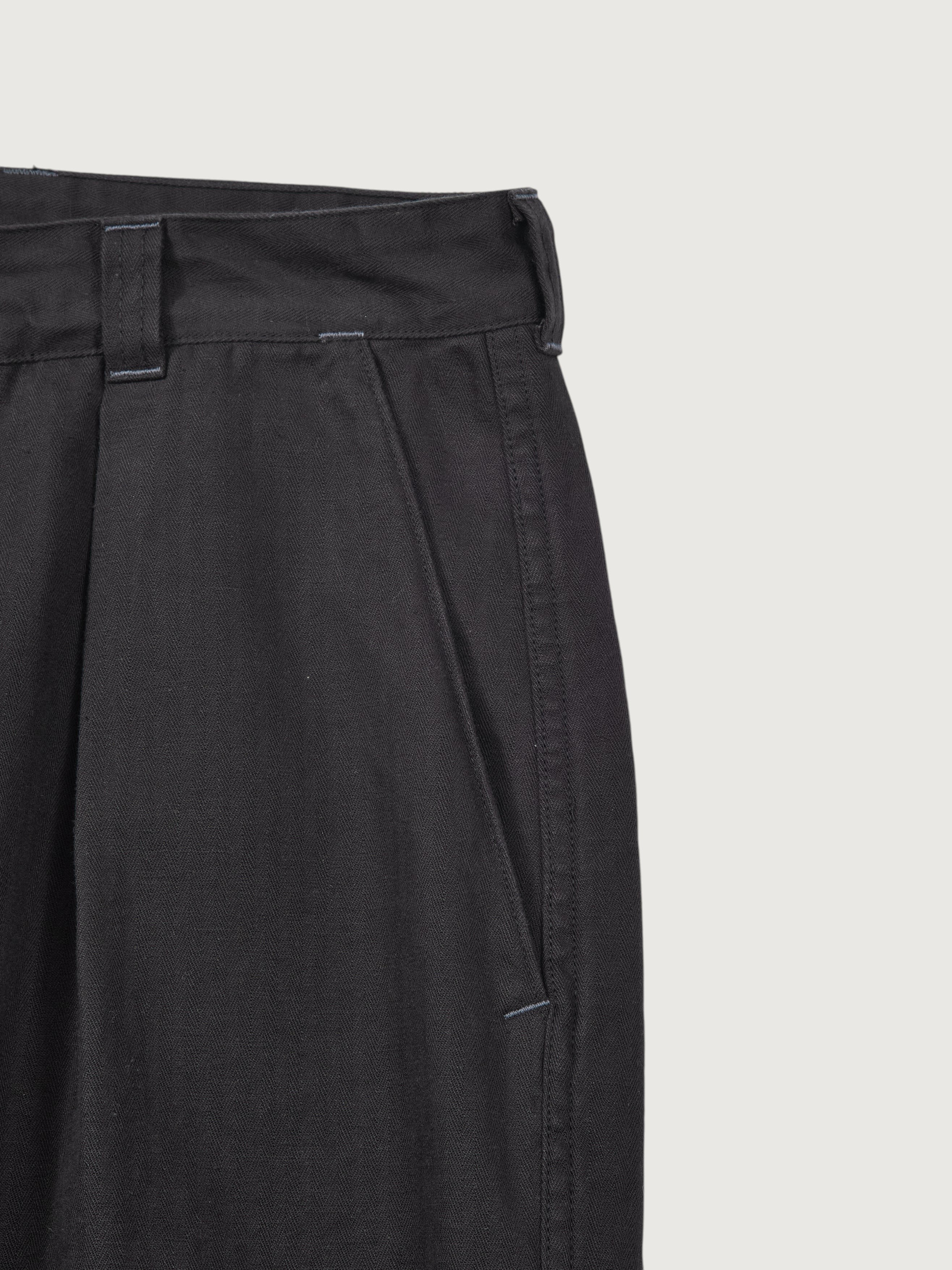 #3328-CHB POS-Travail Pants : cotton HBT black