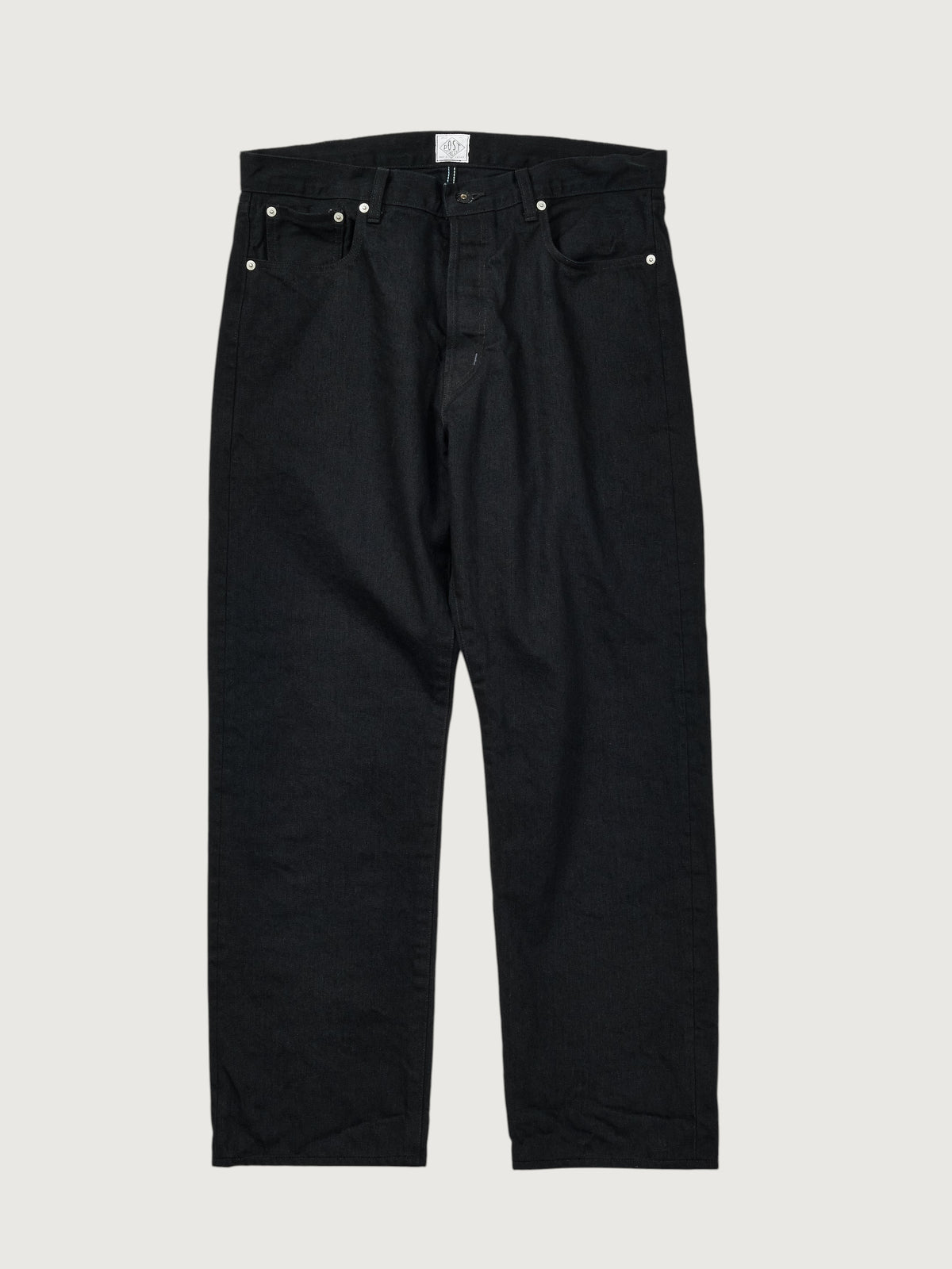 #1397-BO No.2 Fiver Pocket : denim blackout