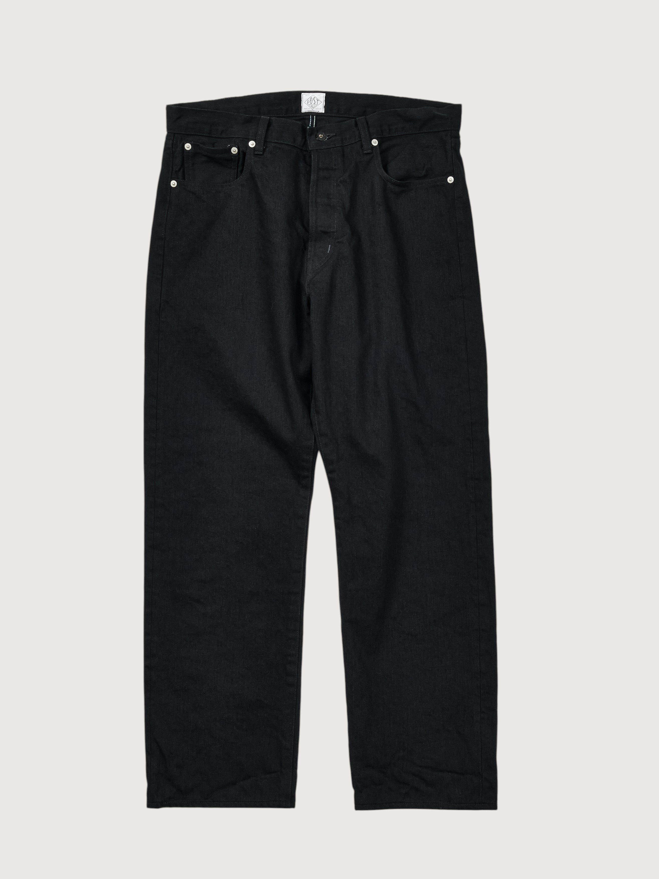 #1397-BO No.2 Fiver Pocket : denim blackout