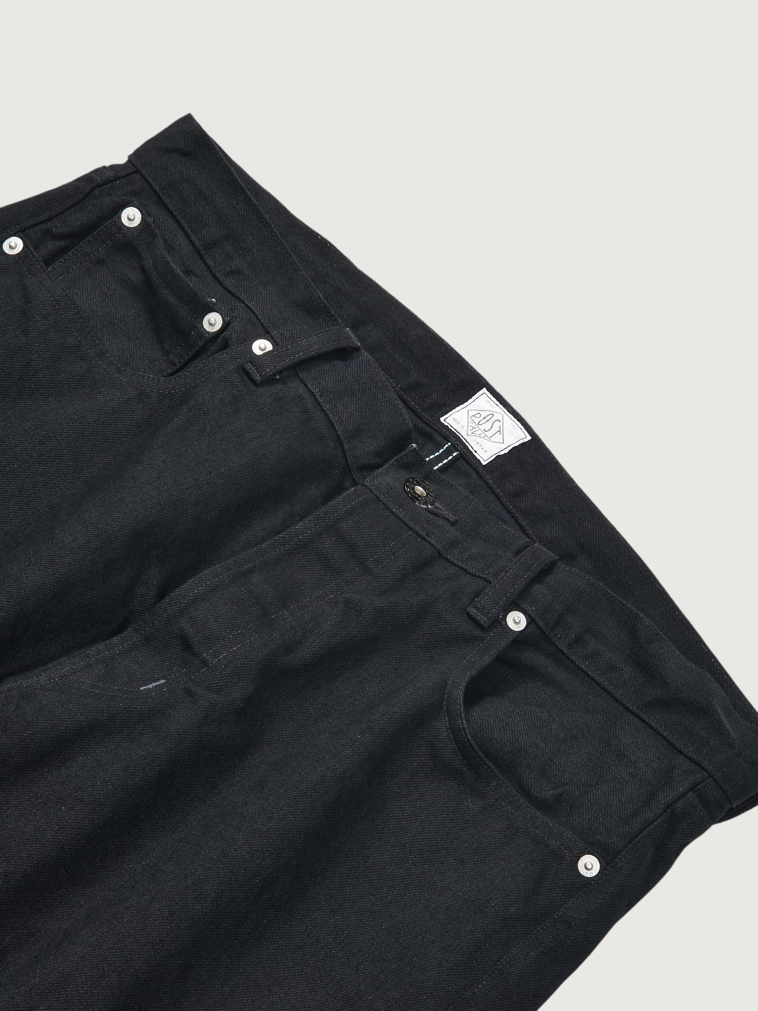 #1397-BO No.2 Fiver Pocket : denim blackout