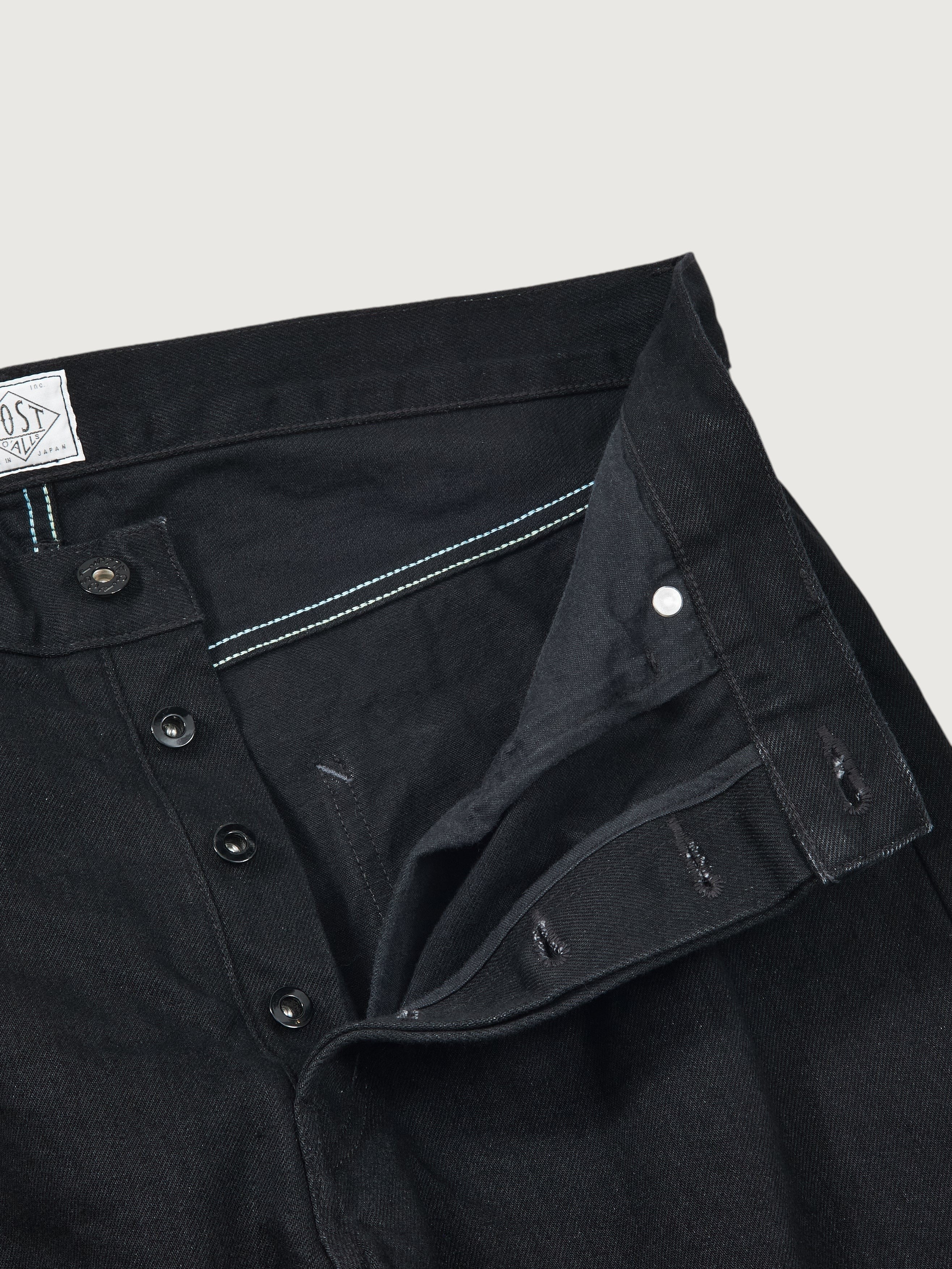 #1397-BO No.2 Fiver Pocket : denim blackout