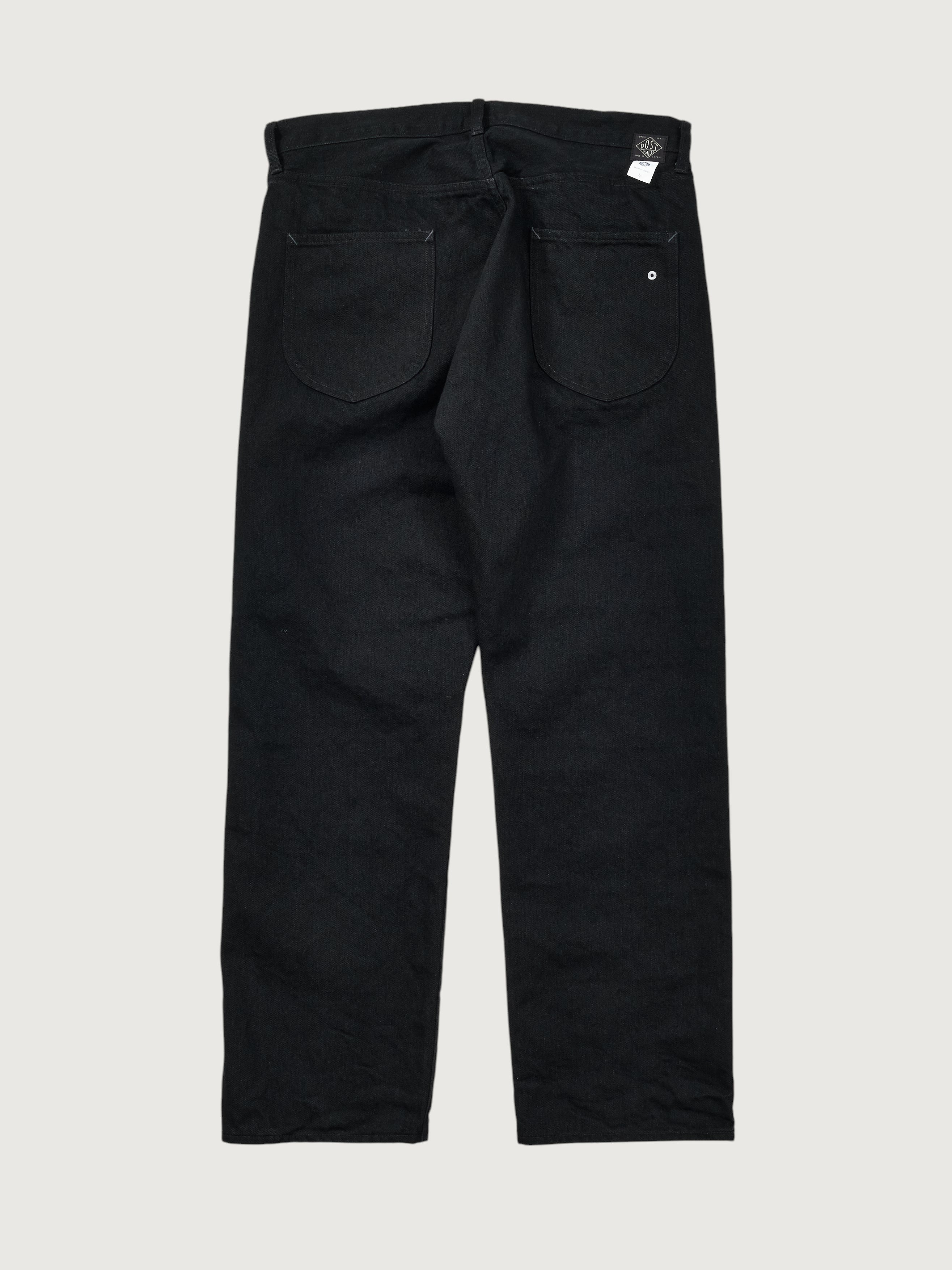 #1397-BO No.2 Fiver Pocket : denim blackout