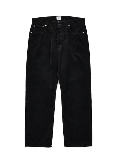 #1397-CB No.2 Fiver Pocket : midwale cords black