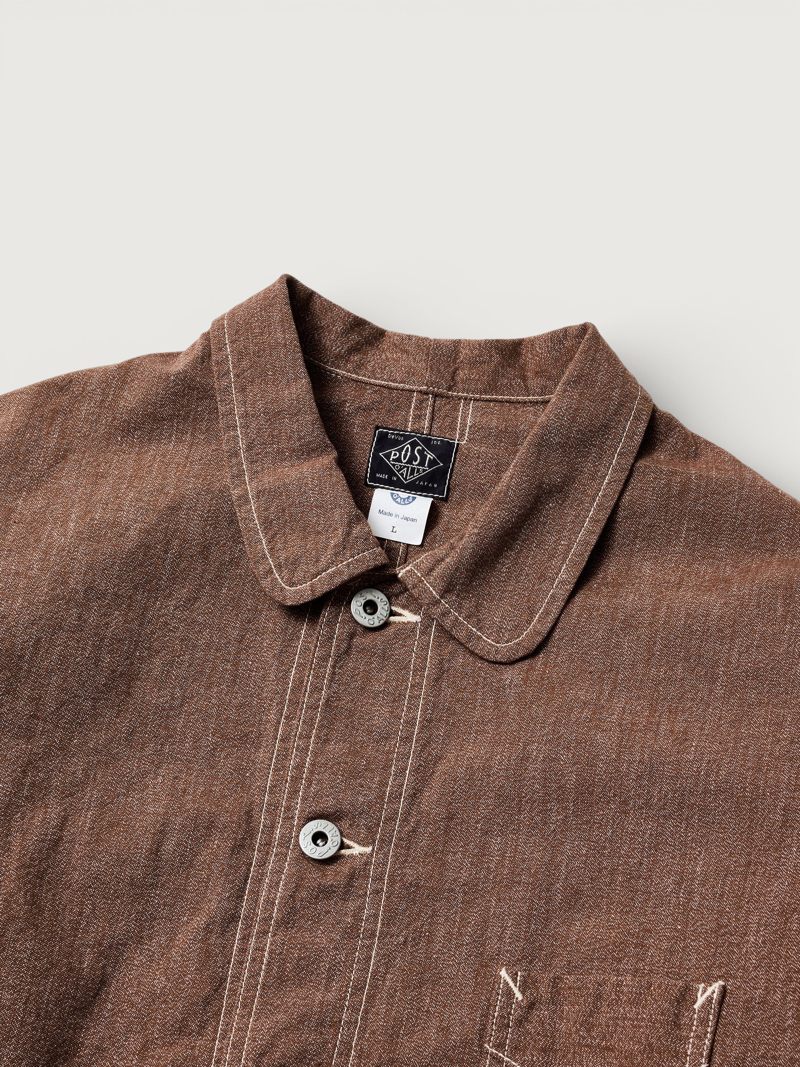 #3135-CCB POST Chinois Travail 2 : cotton covert brown