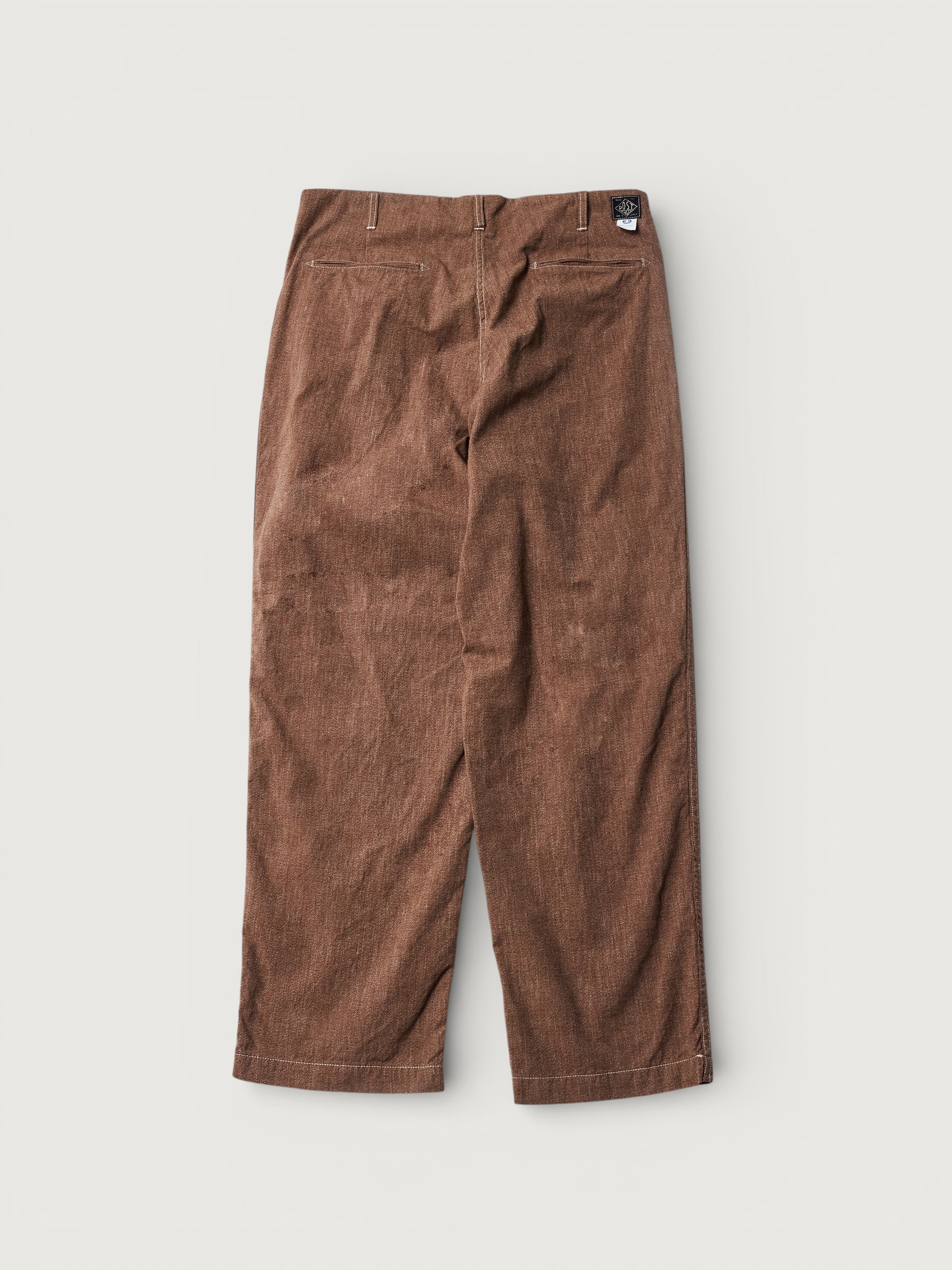 #3326-CCB California Pegtop : cotton covert brown