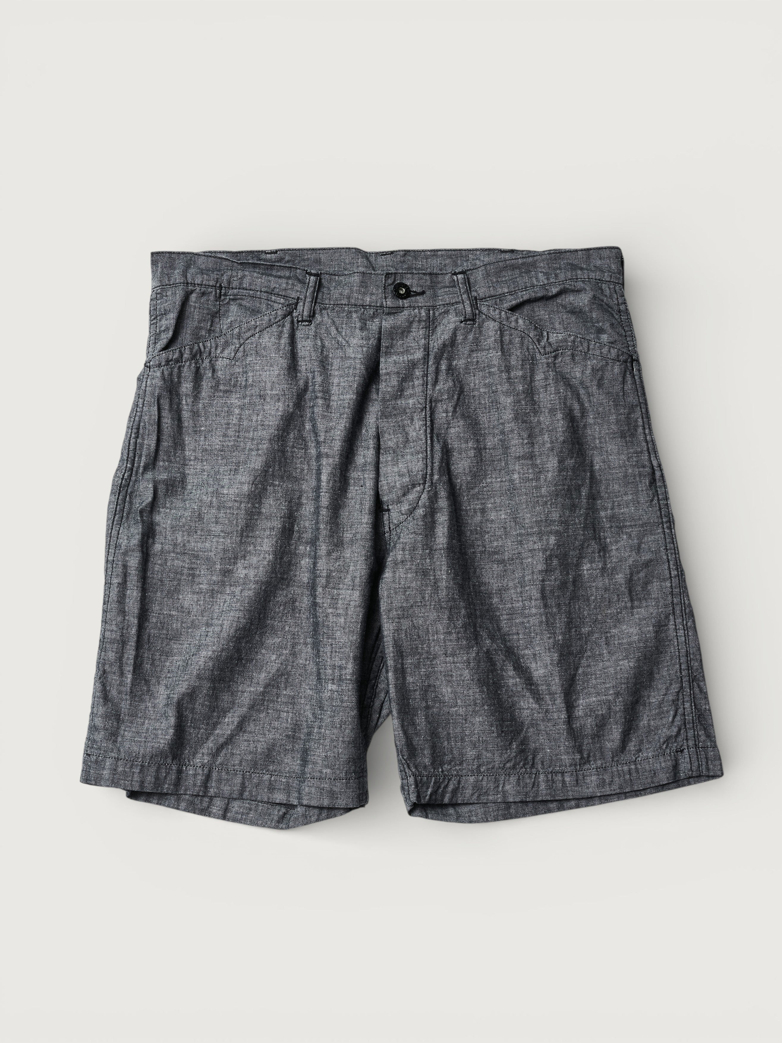 #3327S-CB SWEETBEAR Short : classic chambray black