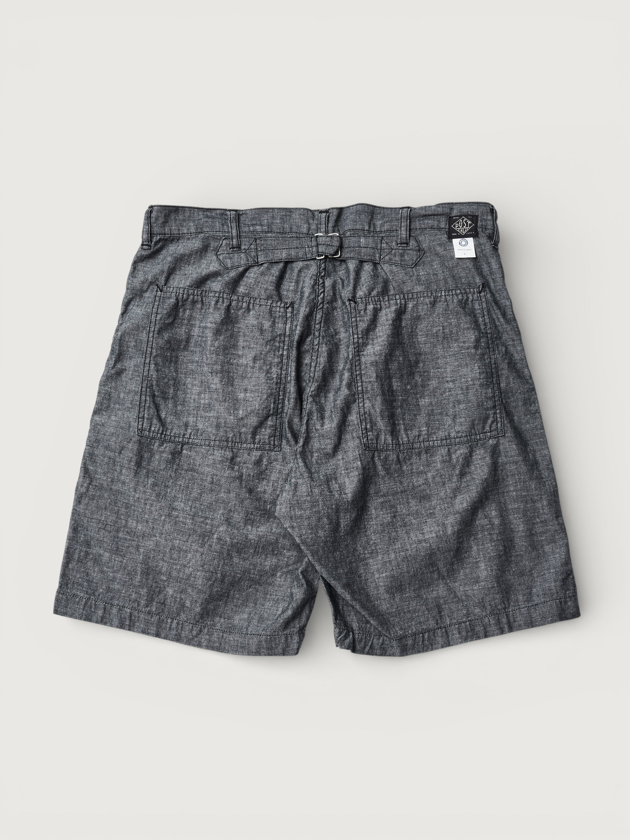 #3327S-CB SWEETBEAR Short : classic chambray black