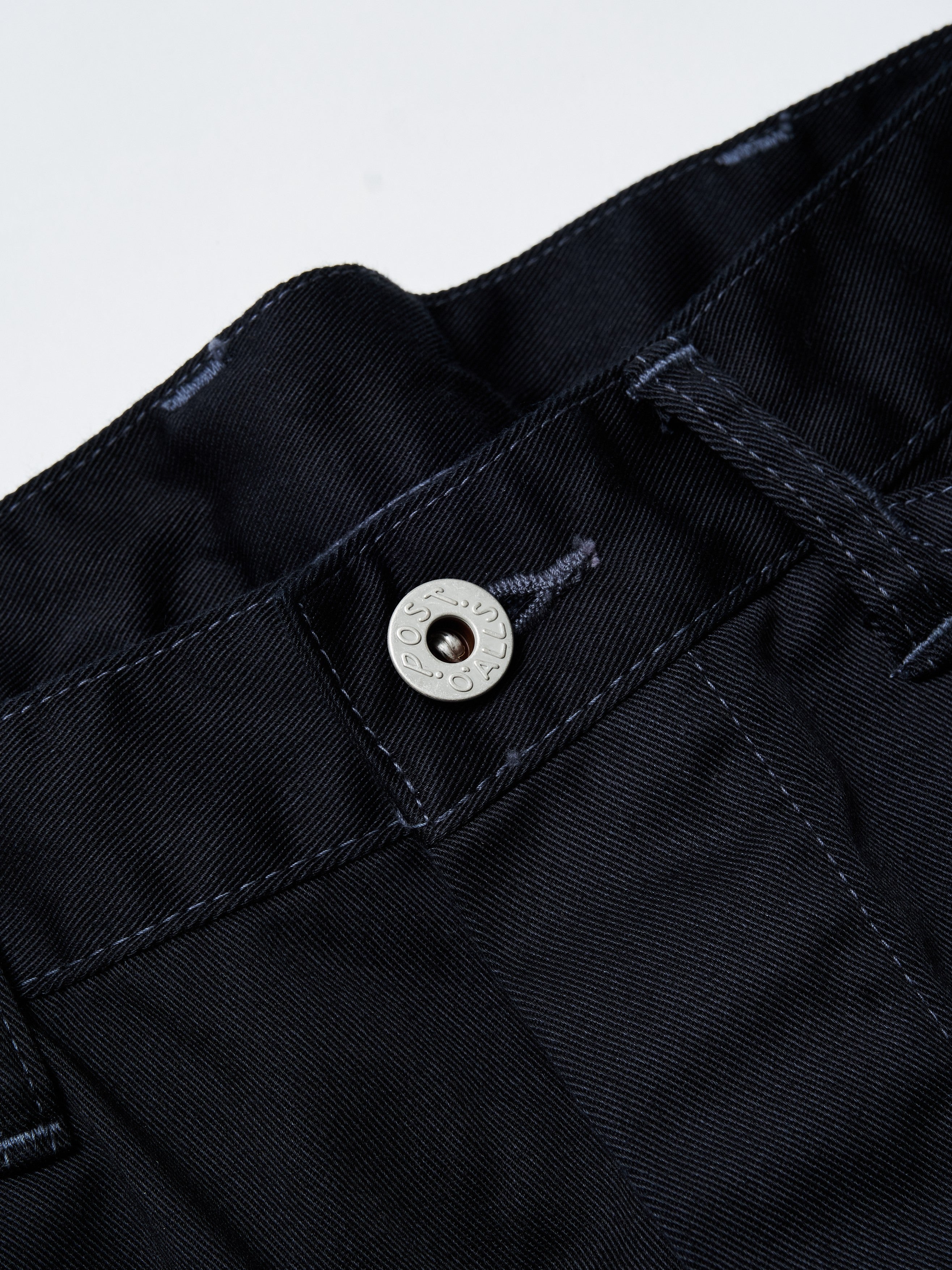 #3327-PTN SWEETBEAR Bandtop : poly cotton twill black