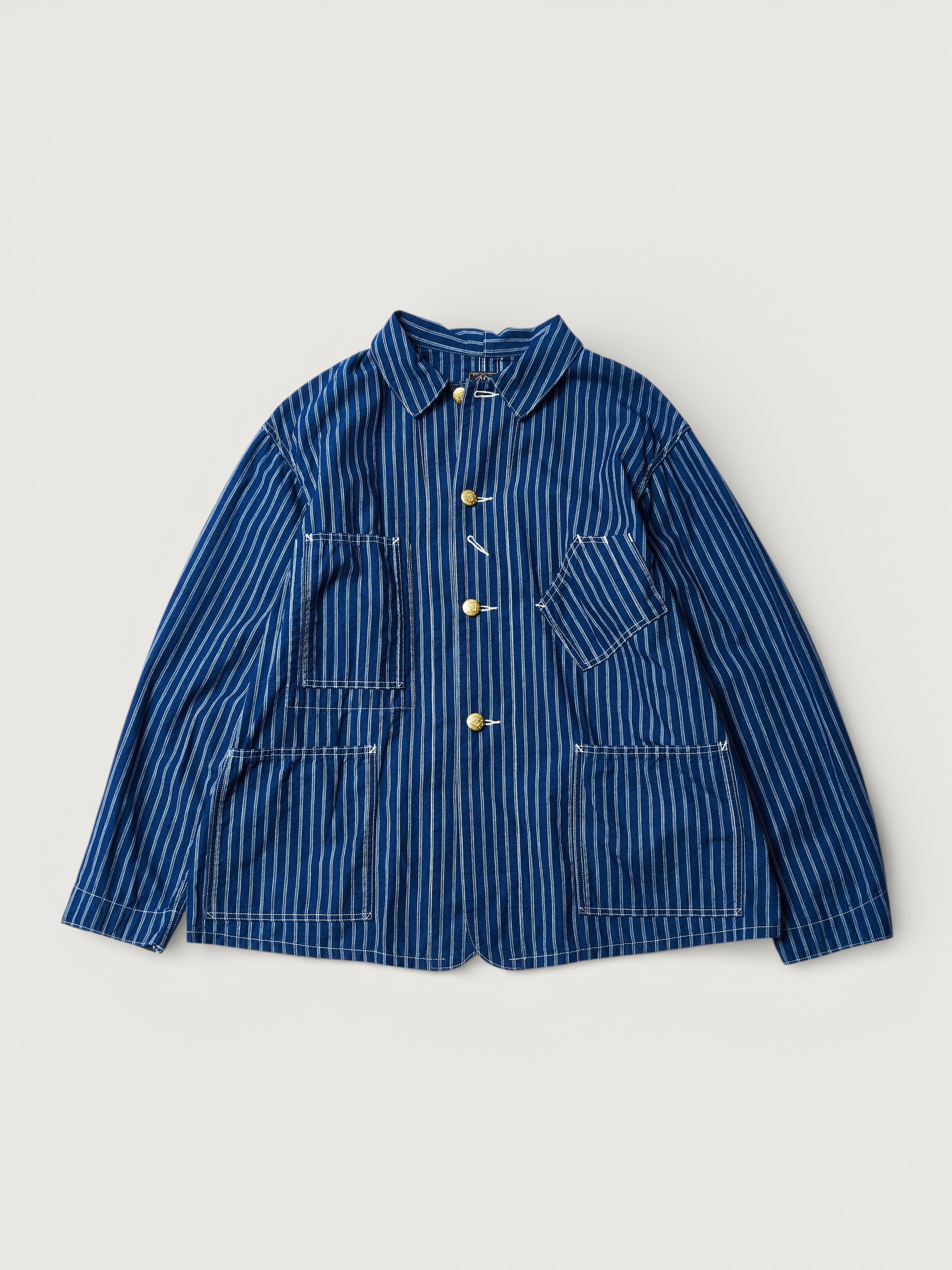 #3102SB-SC2 SWEETBEAR 3 : stripe chambray 2 indigo