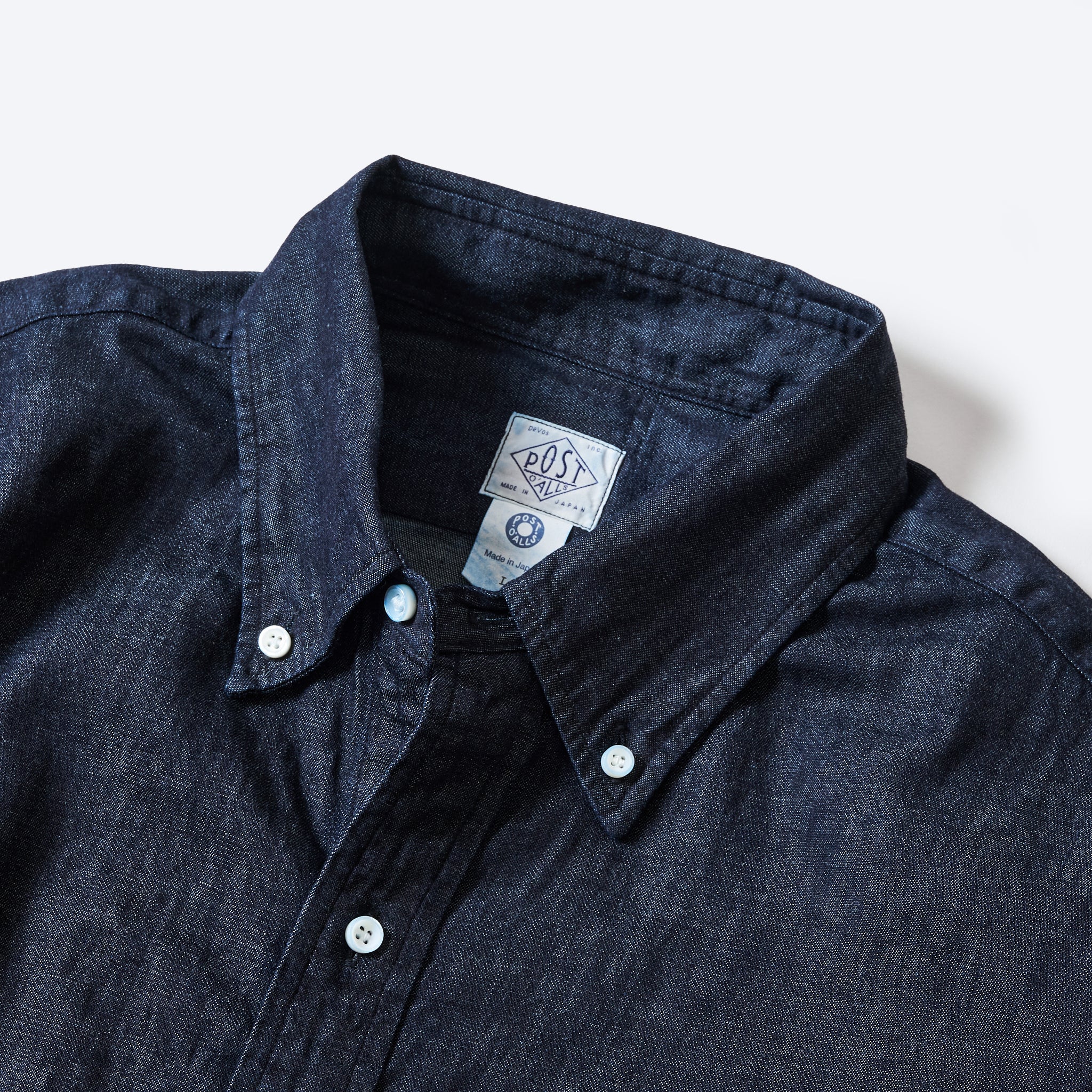 #1283-LDI POST BD2 : light denim indigo