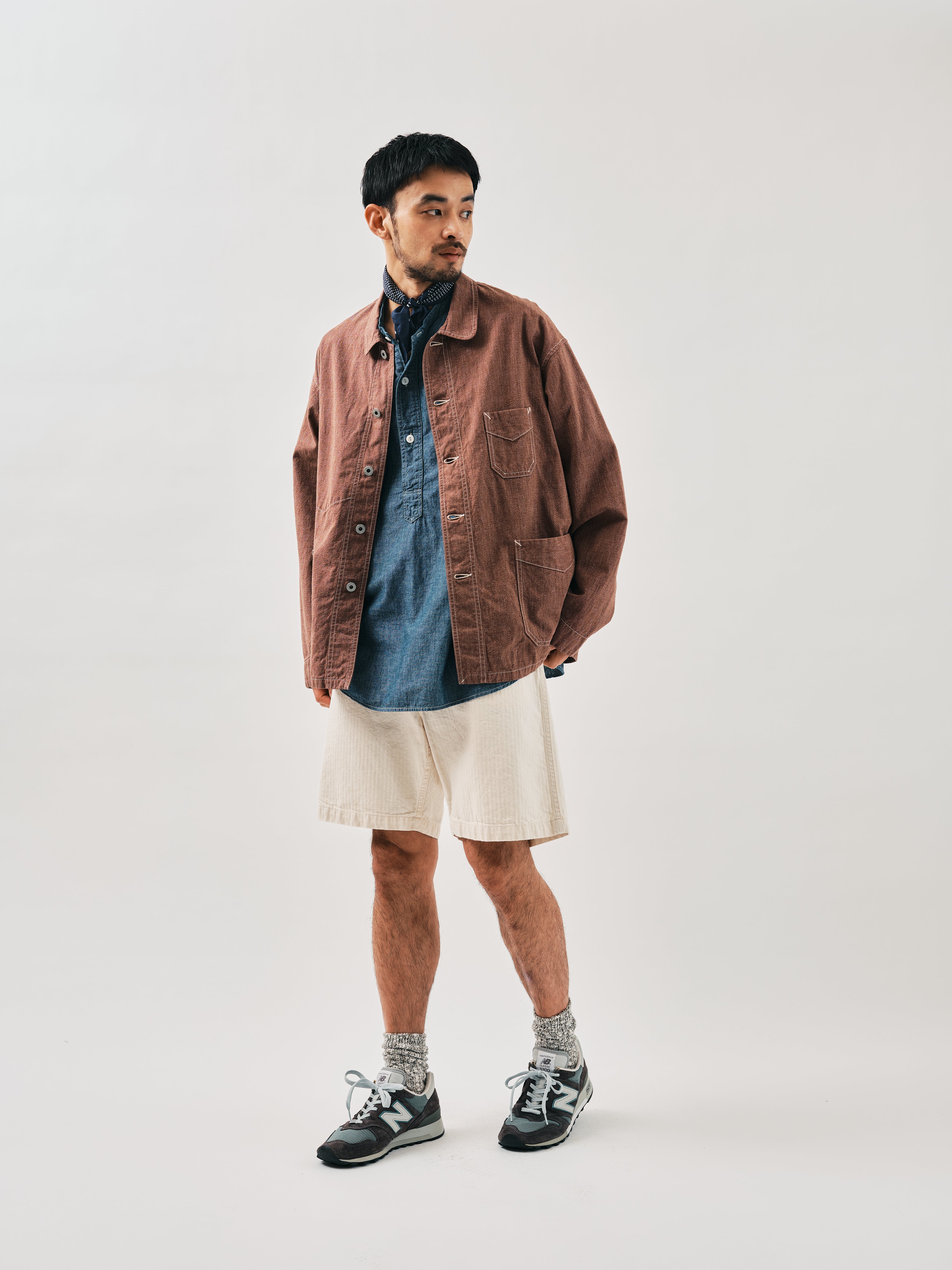 #3135-CCB POST Chinois Travail 2 : cotton covert brown