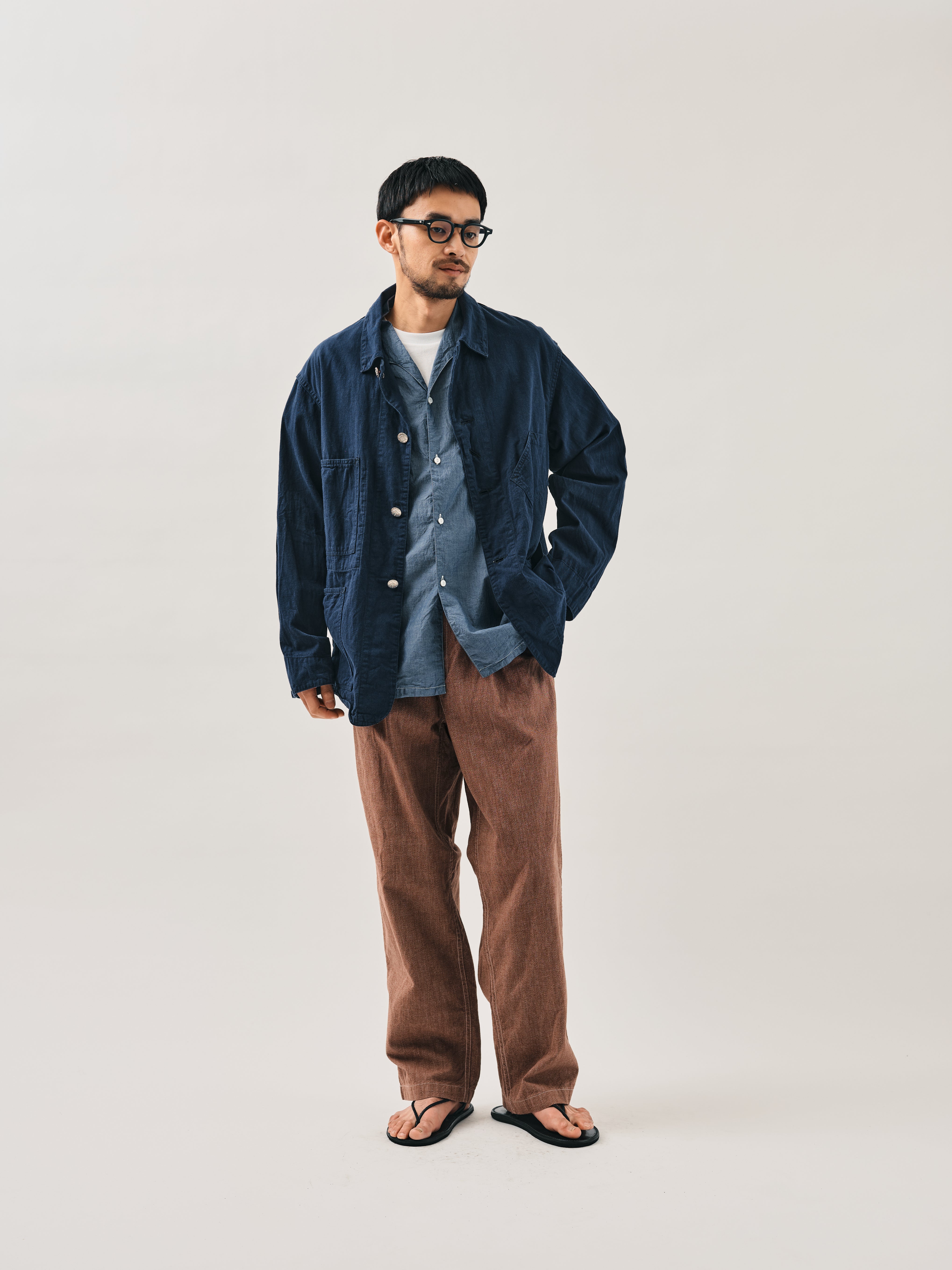 #3102SB-MDI SWEETBEAR 3 : mid weight denim indigo blue