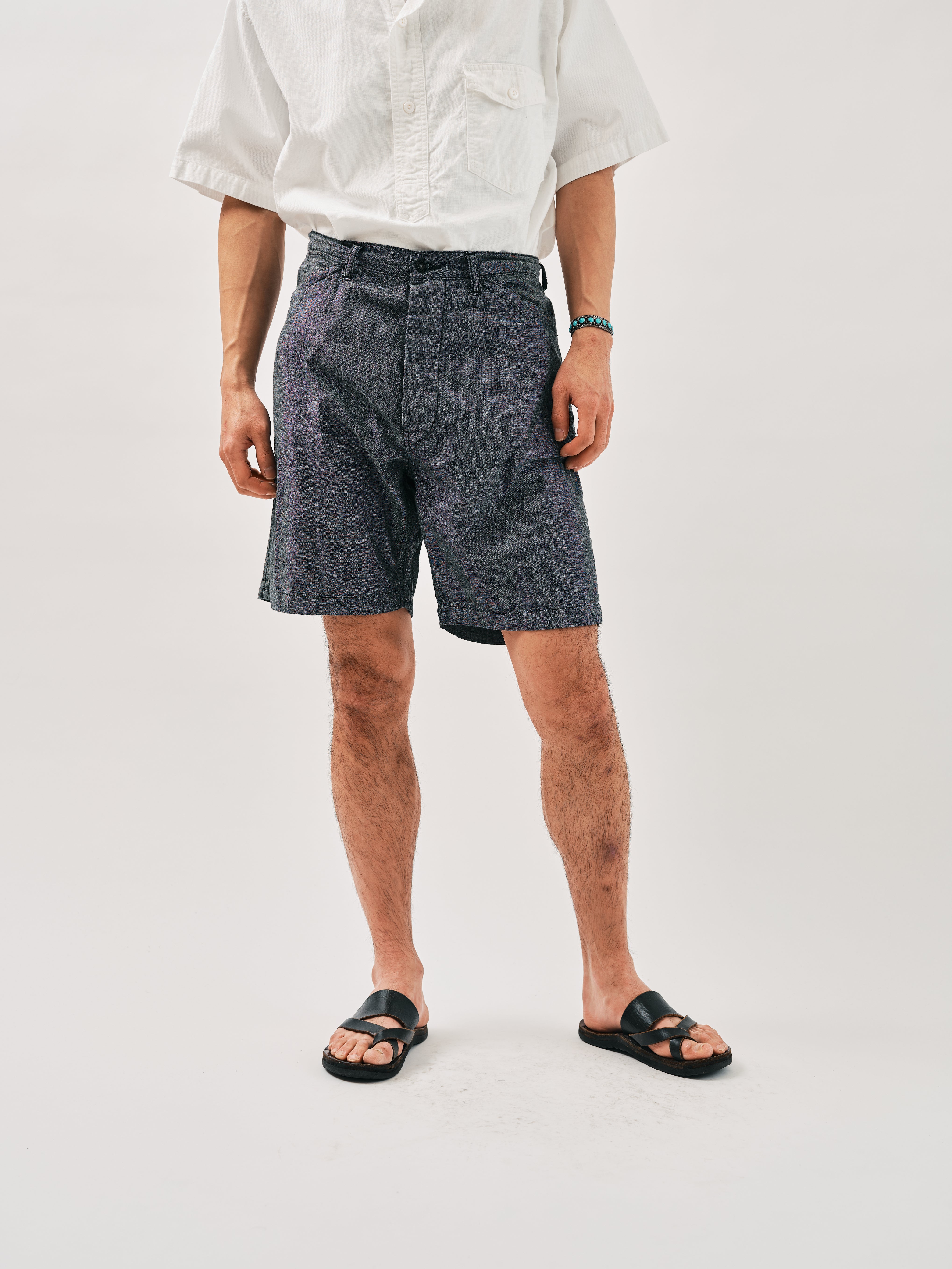 #3327S-CB SWEETBEAR Short : classic chambray black