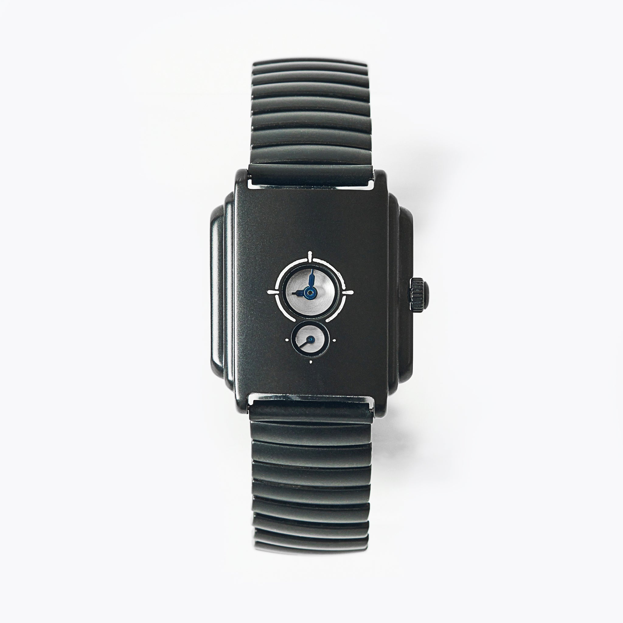 #4401-FBK POST Lucky Watch : flat black