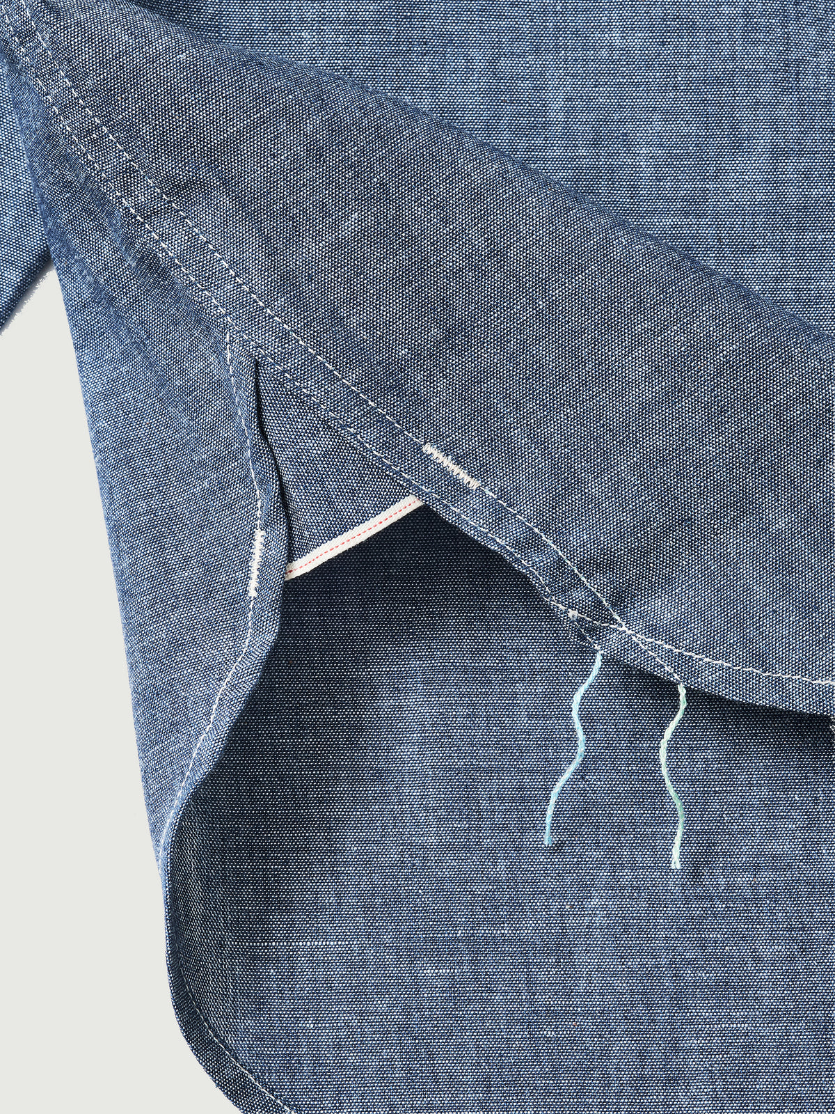 #1206-11R No.6 Shirt : classic chambray indigo rigid  [SHOP SPECIAL]