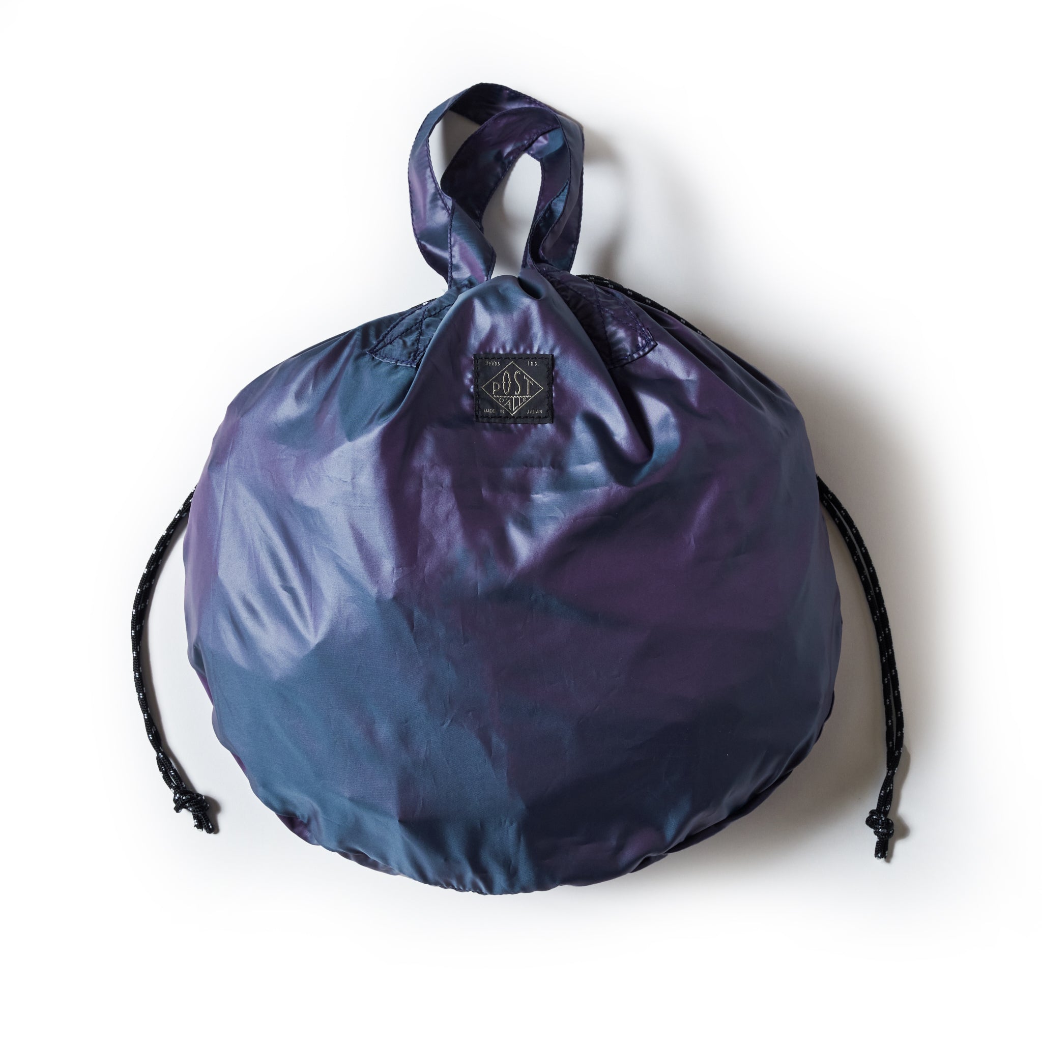 #4207-PTN Packable Helmet Bag 1 : poly taffeta navy iridescent