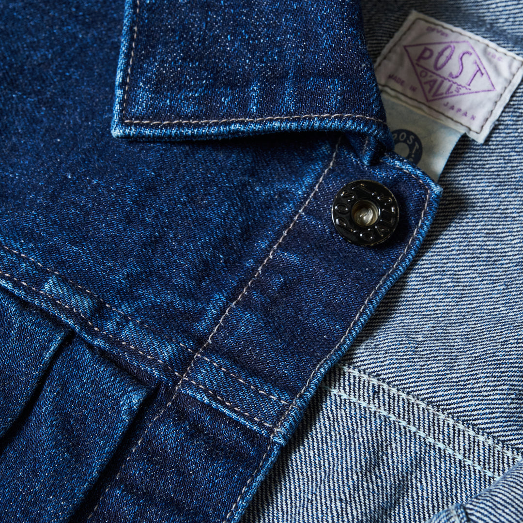 1108R-12DW Ranchero 2 : 12oz. selvedge deep washed denim