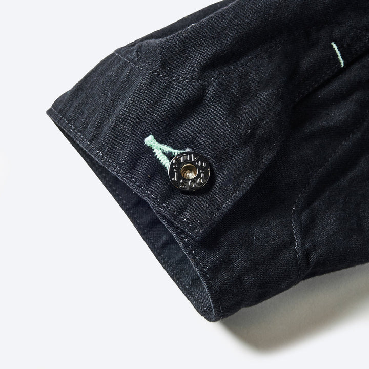 1101-FTC No.1 Jacket : flat twill charcoal – POST OʼALLS