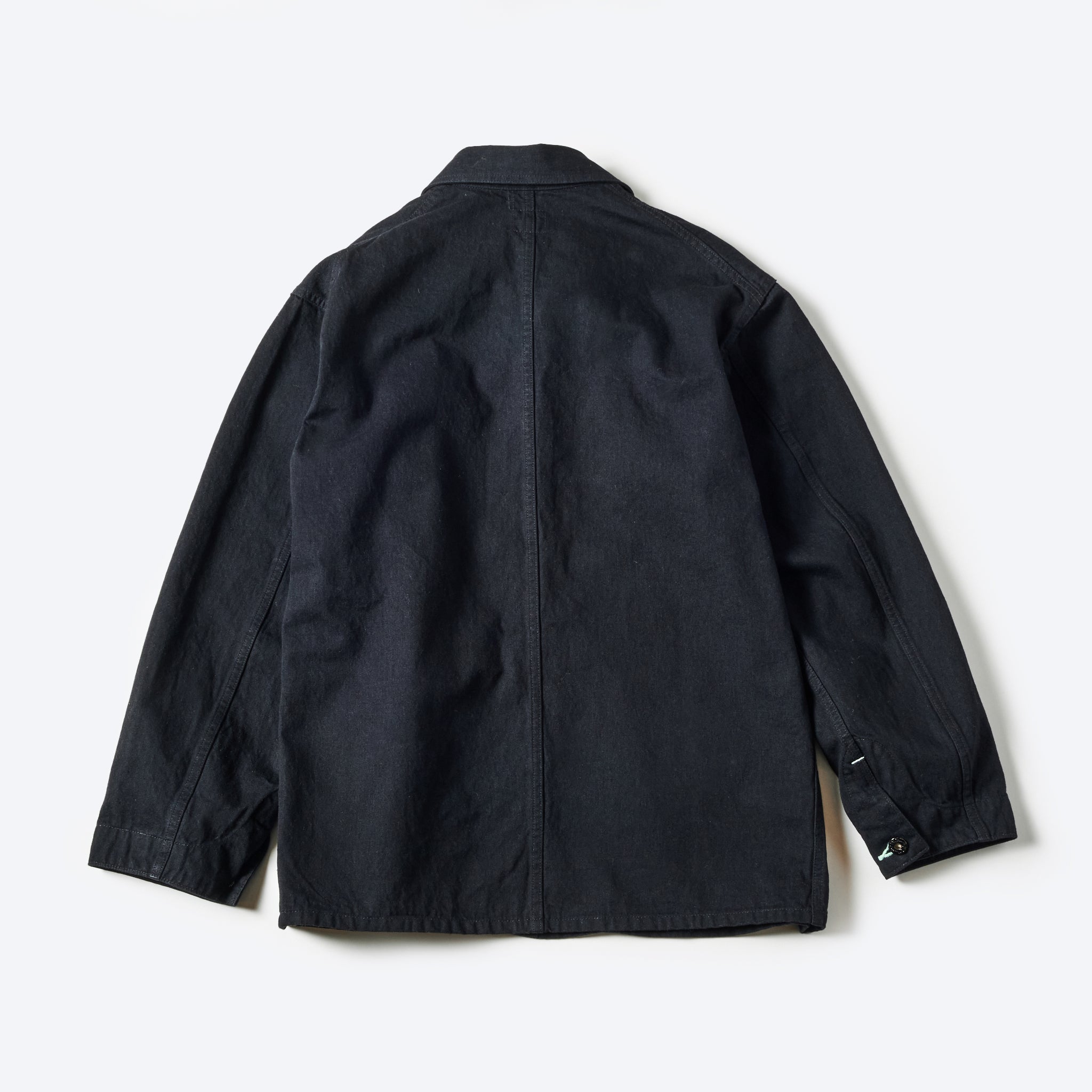 #1101-FTC No.1 Jacket : flat twill charcoal