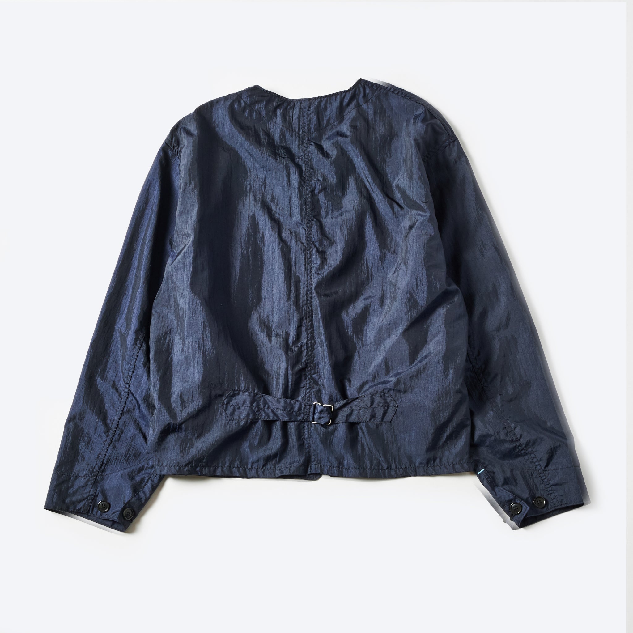 #1104-CTN Stoker's Jacket : crinkle nylon taffeta navy