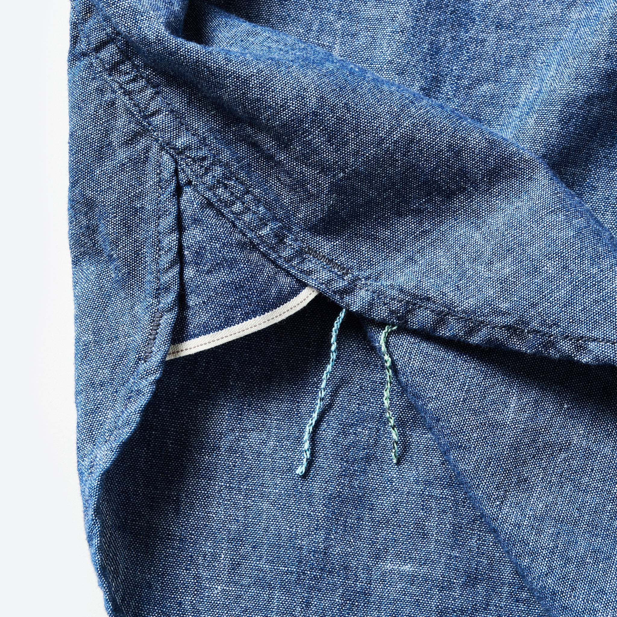 #1201-CC No.1 Shirt : classic chambray indigo