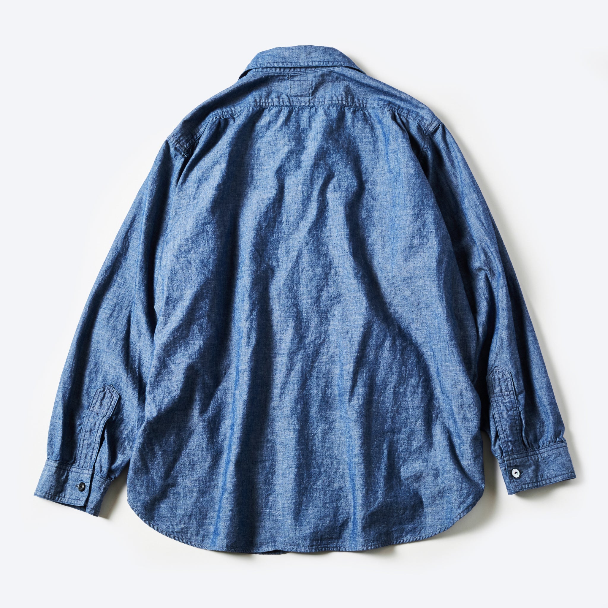 #1201-CC No.1 Shirt : classic chambray indigo