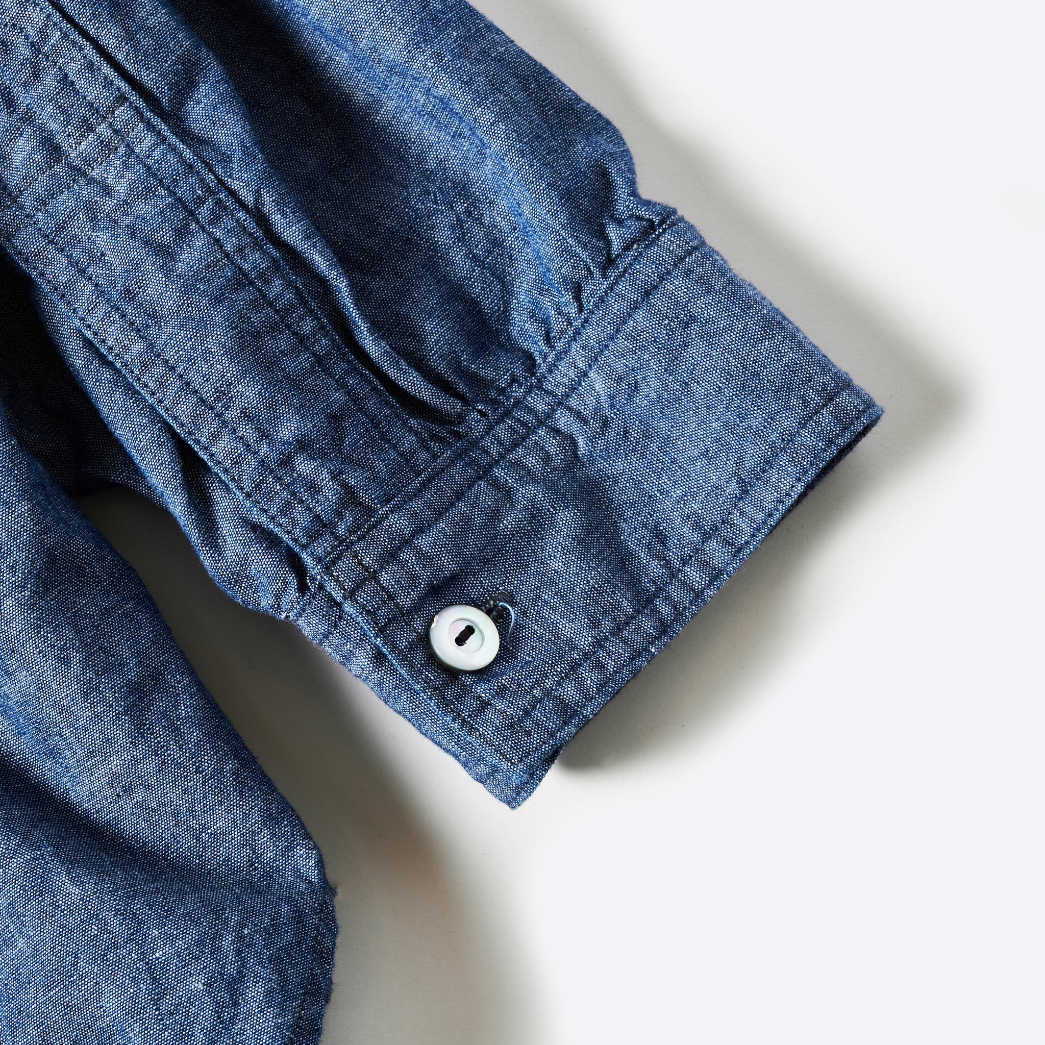 #1201-CC No.1 Shirt : classic chambray indigo
