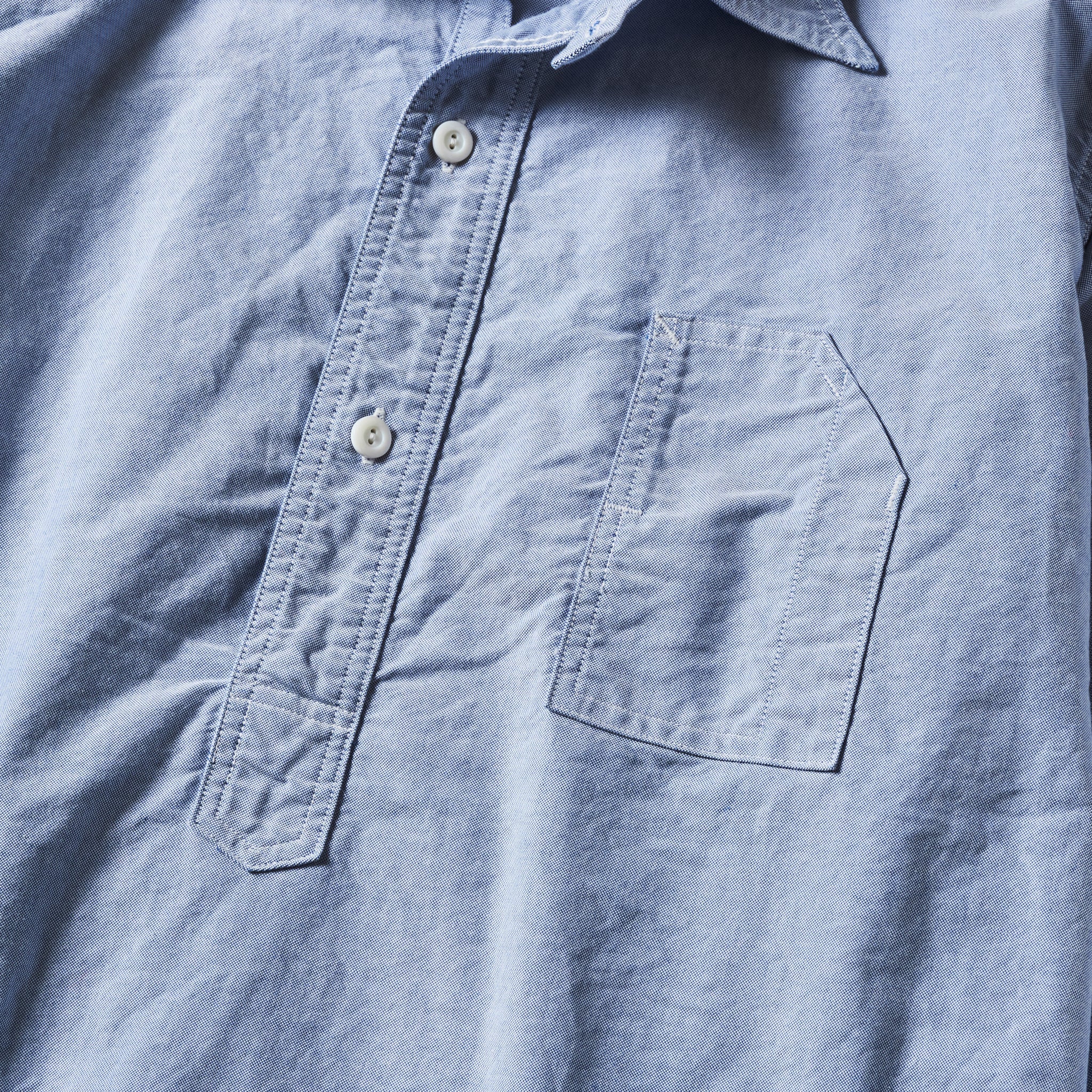 #1201-GOB No.1 Shirt : good oxford blue
