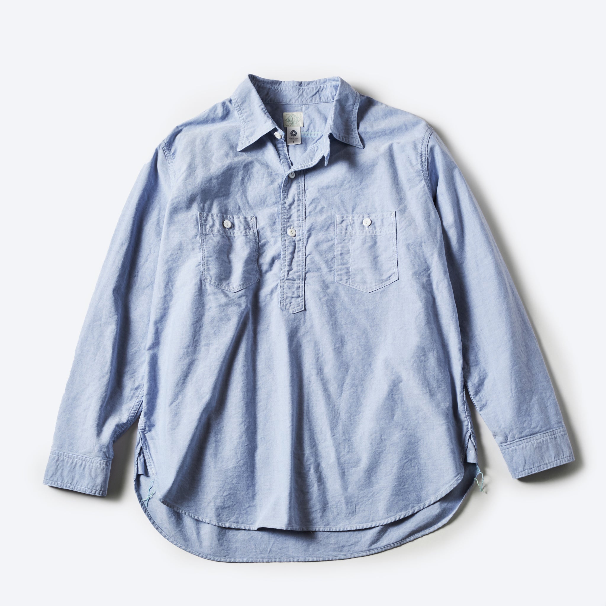 #1202-GOB No.2 Shirt : good oxford blue