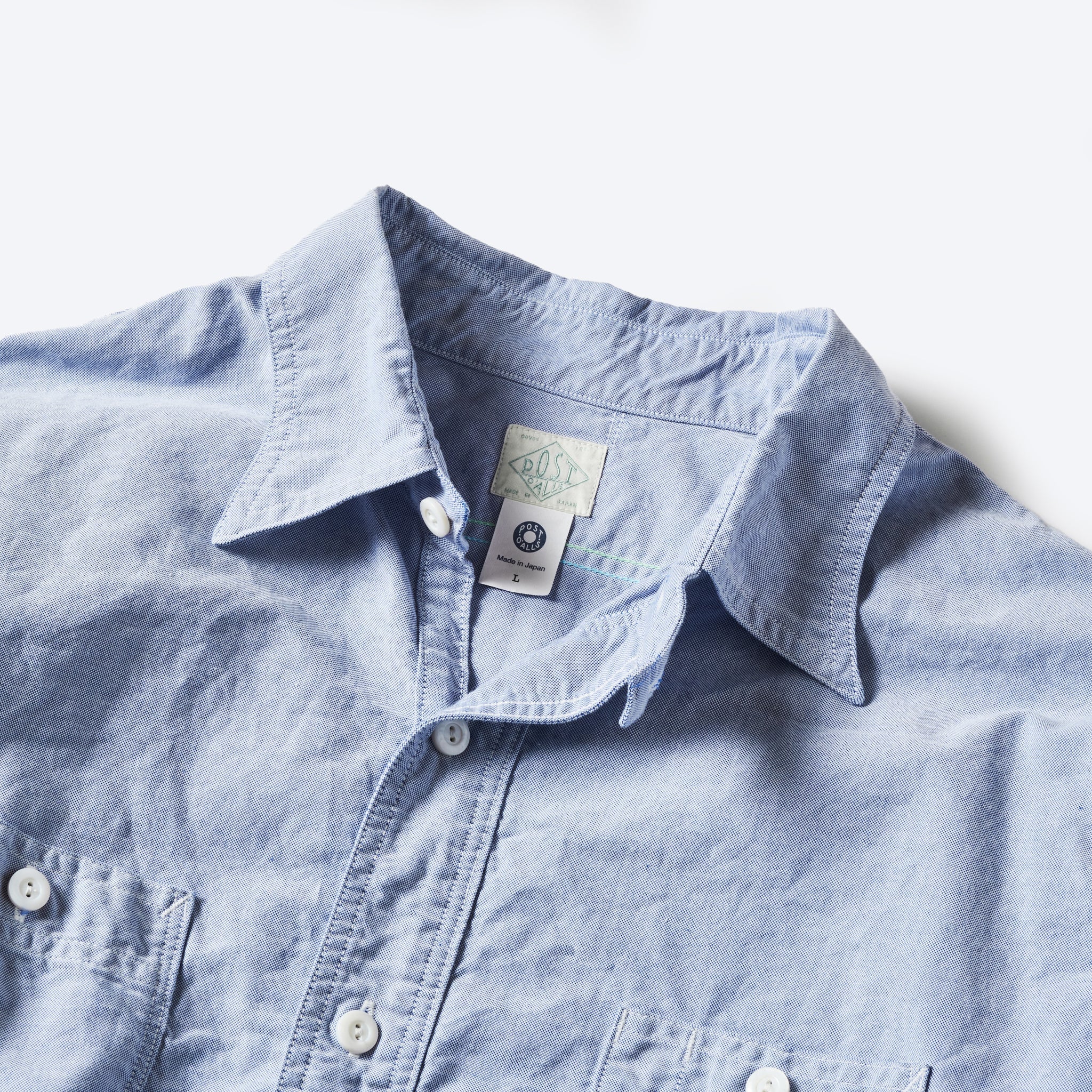 #1202-GOB No.2 Shirt : good oxford blue