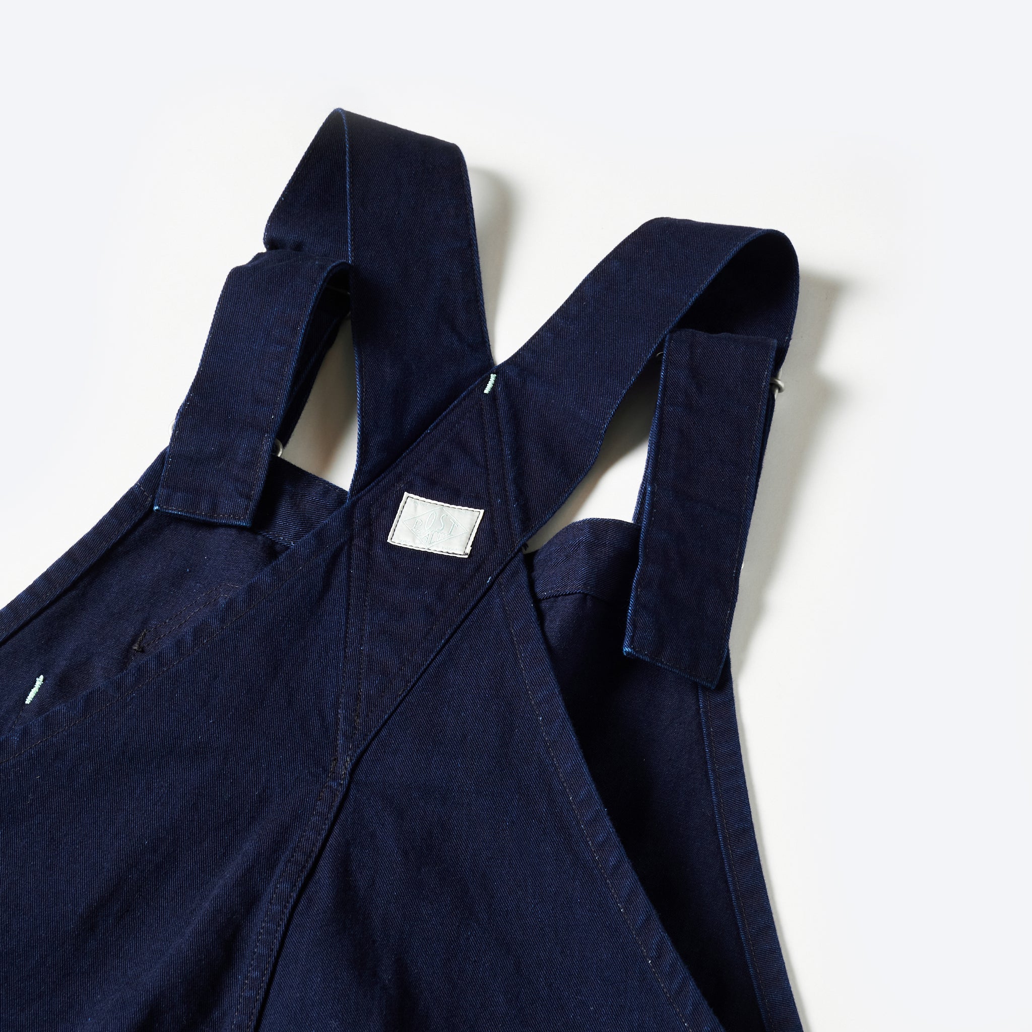 #1401-FTI No.1 Overalls : flat twill indigo