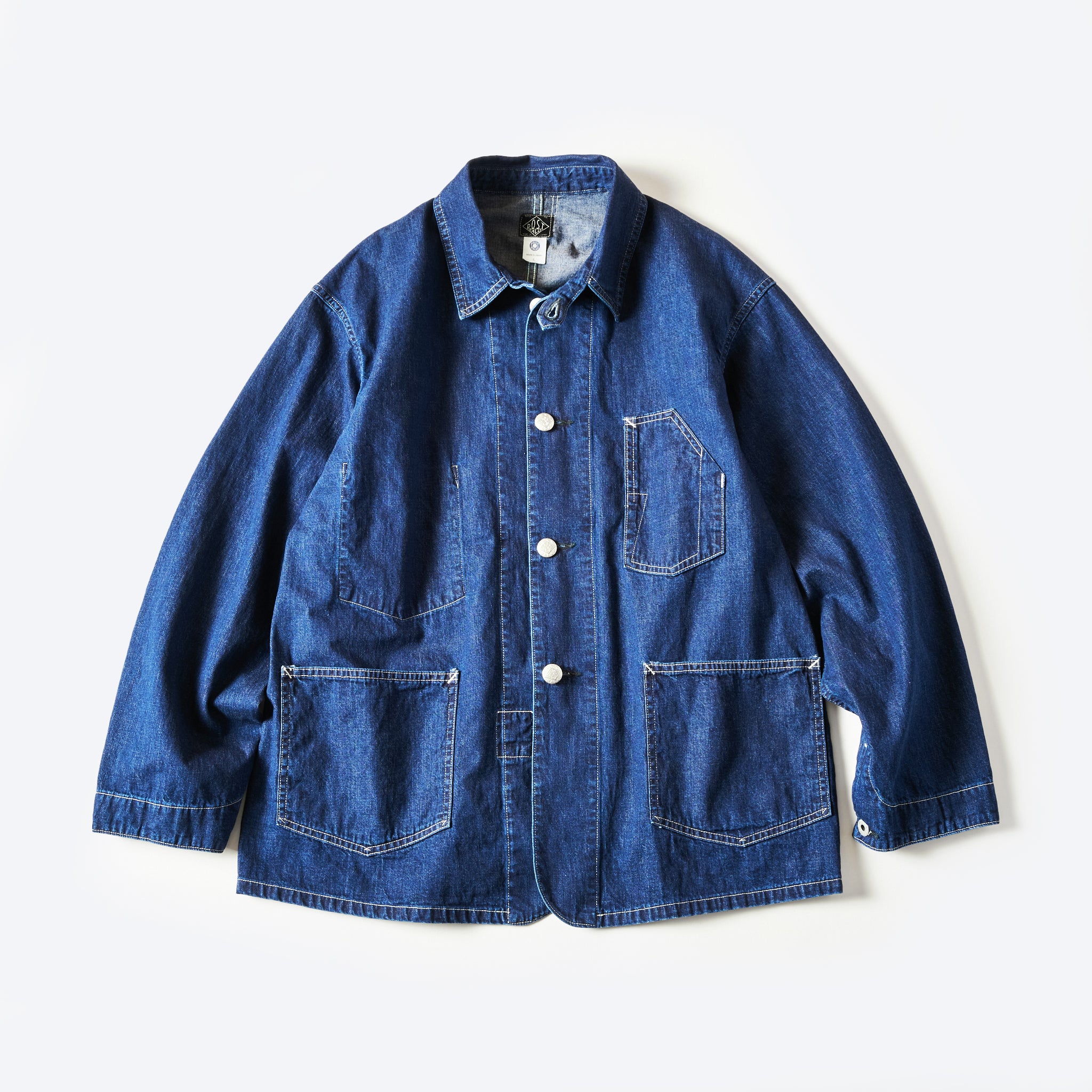 #1101-8DW No.1 Jacket : 8oz. deep washed denim indigo (shop special)