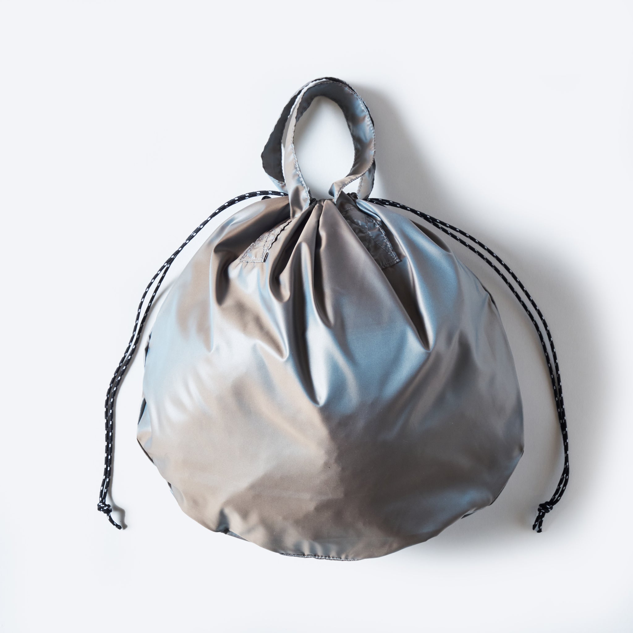 #4207-PTK Packable Helmet Bag 1 : poly taffeta khaki iridecent