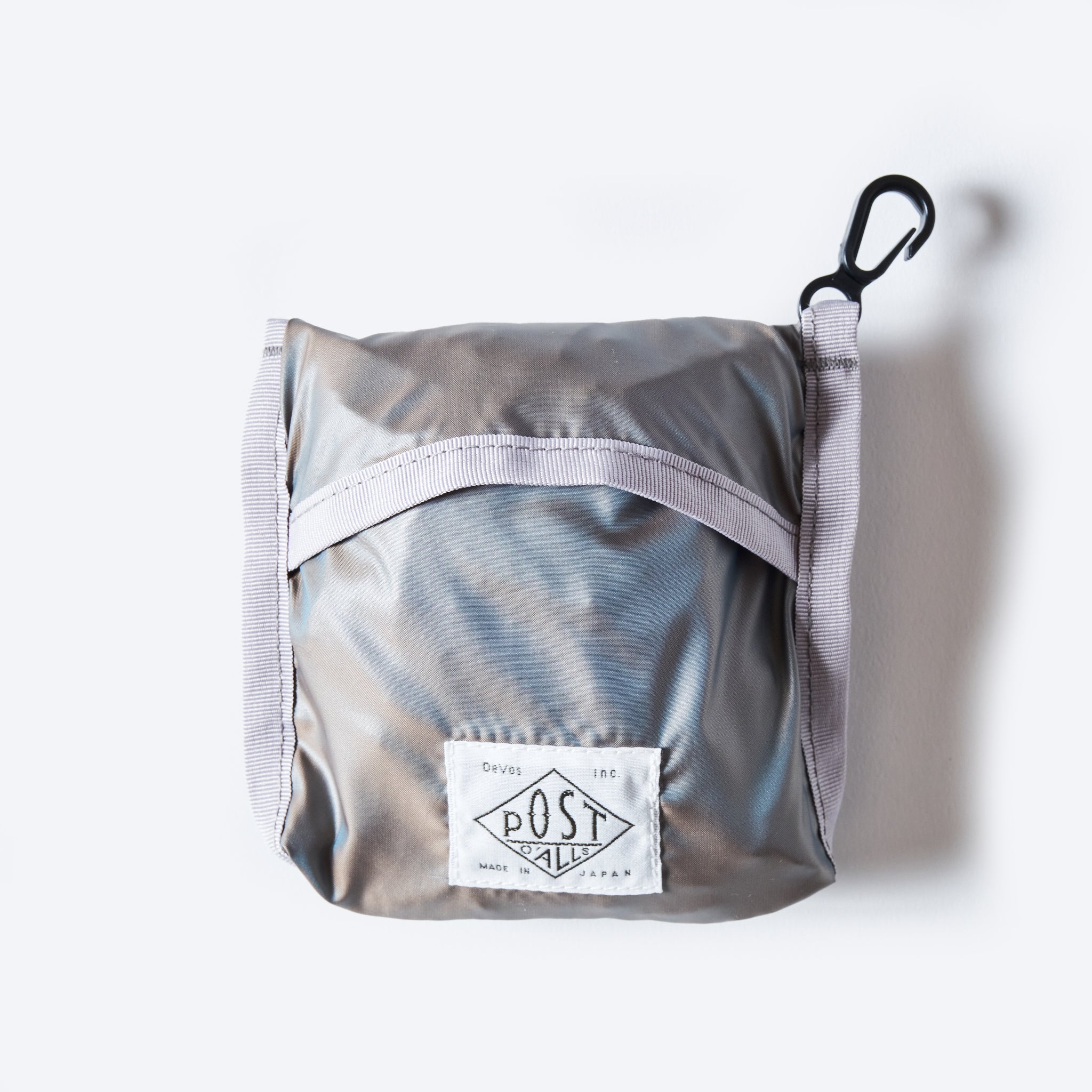 #4207-PTK Packable Helmet Bag 1 : poly taffeta khaki iridecent