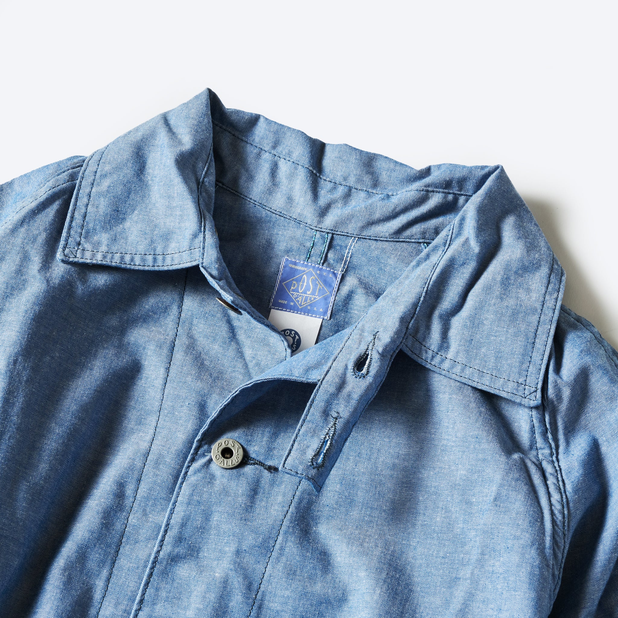 #2131R-SC SB40-R : southern chambray indigo "Dead Stock"