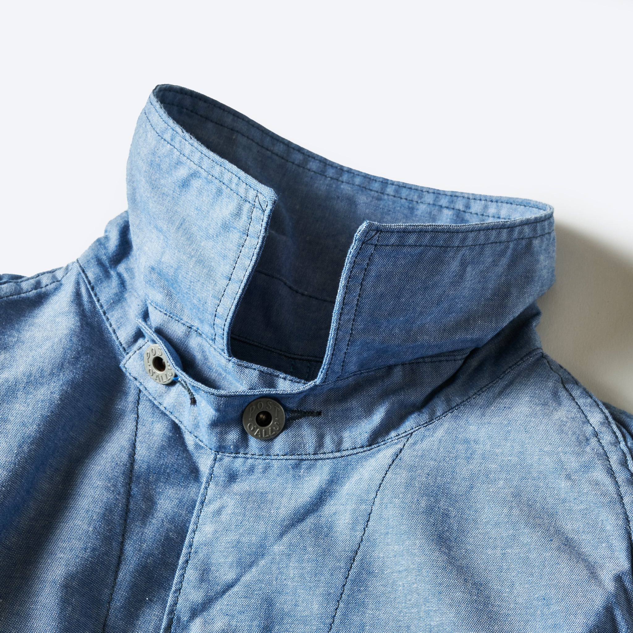 #2131R-SC SB40-R : southern chambray indigo "Dead Stock"