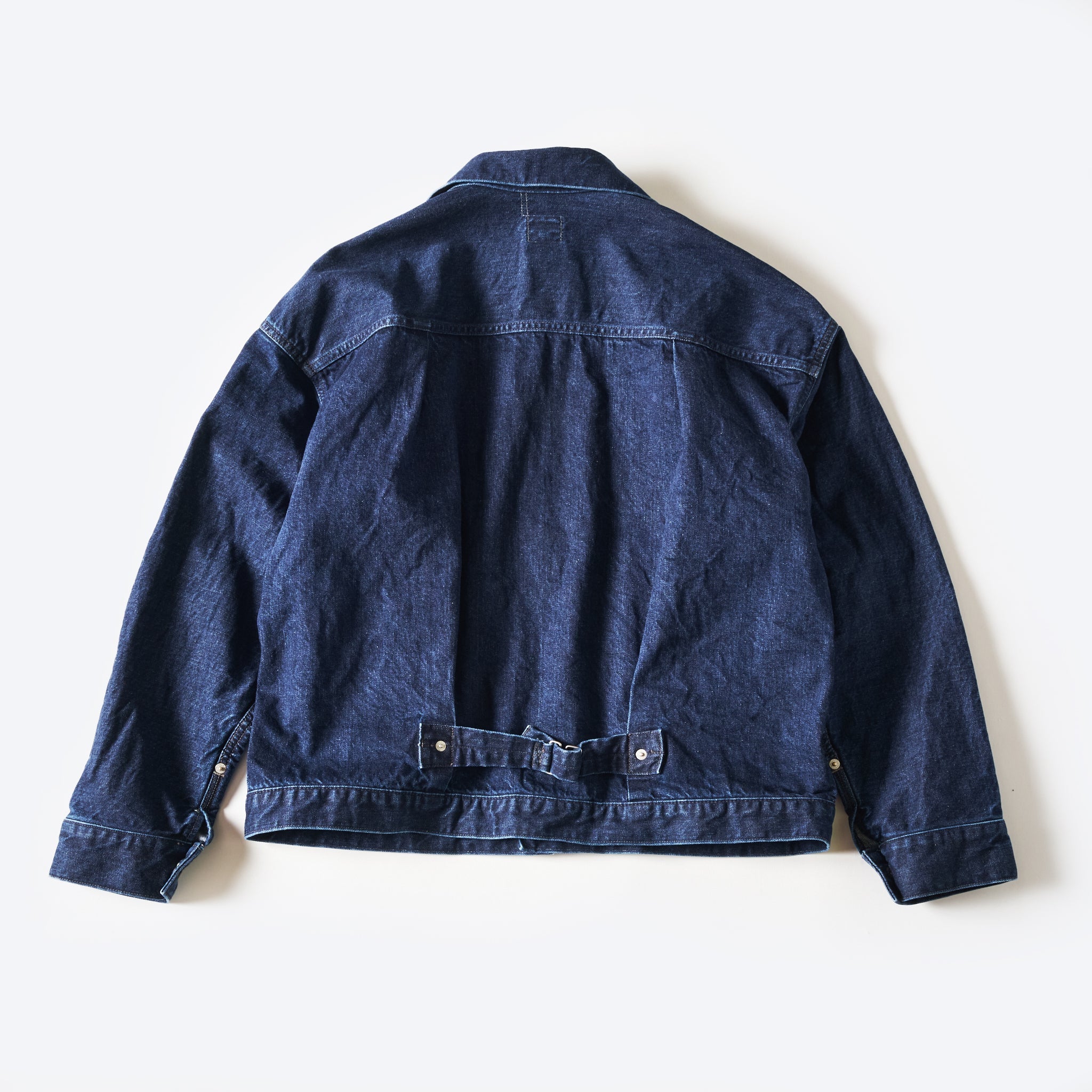 #1108-12DW Ranchero : 12oz. selvedge deep washed denim indigo