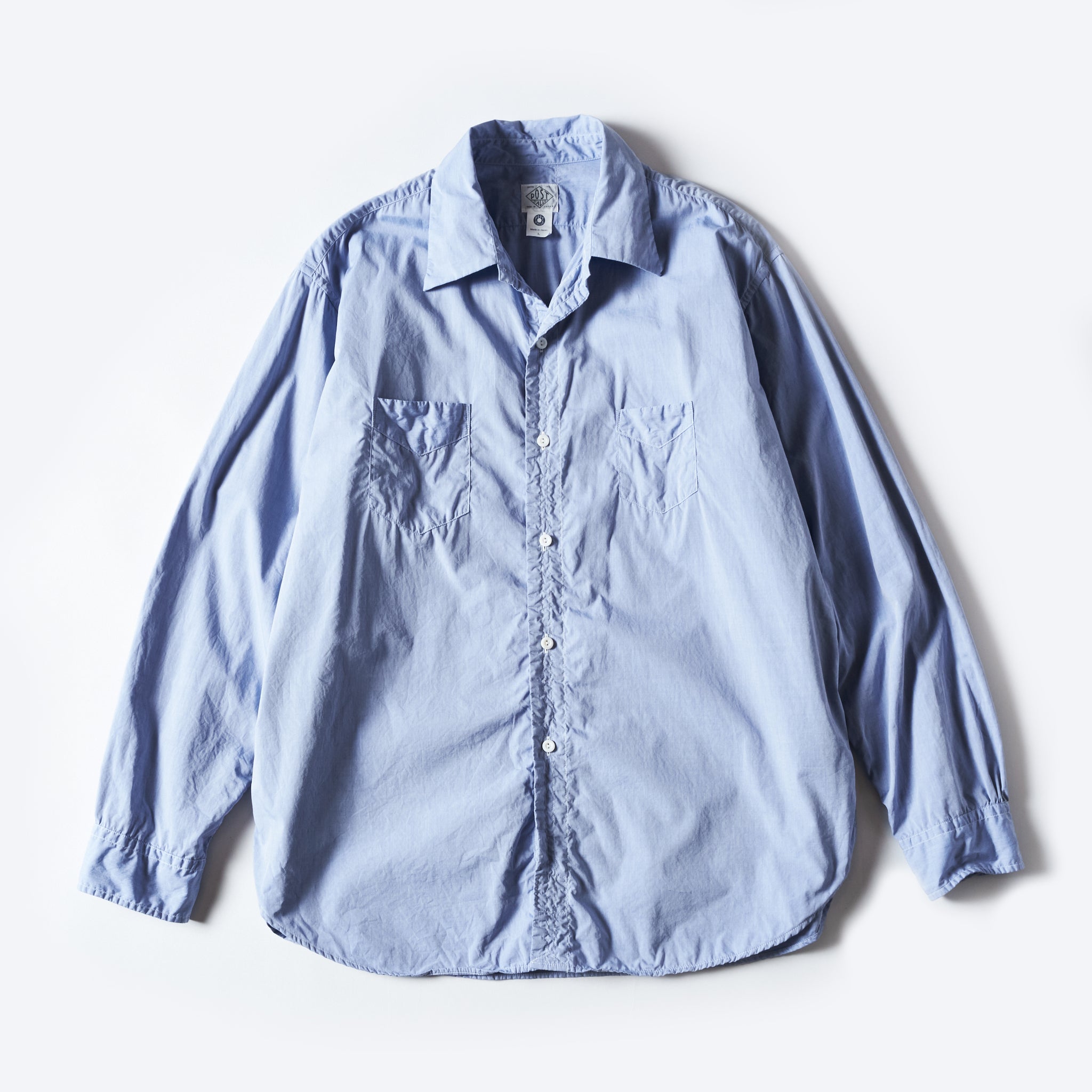 #3220W-FCW2 NEUTRA 5-W : feather chambray W-ply blue