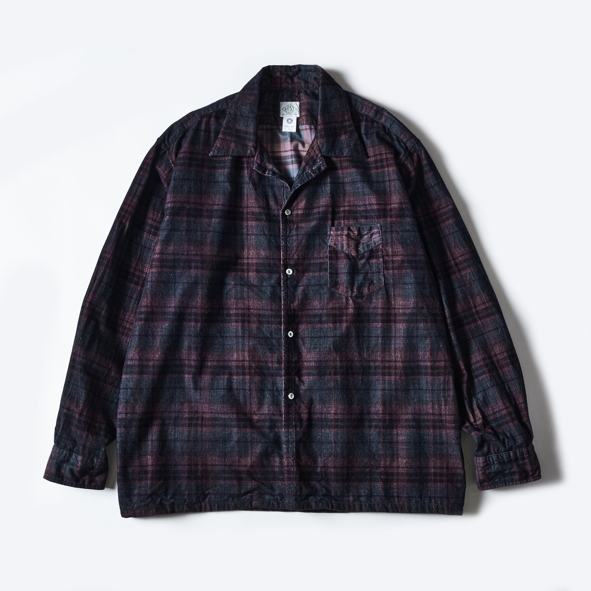 #3221-MC6 NEUTRA 6 : mini cords dark plaid