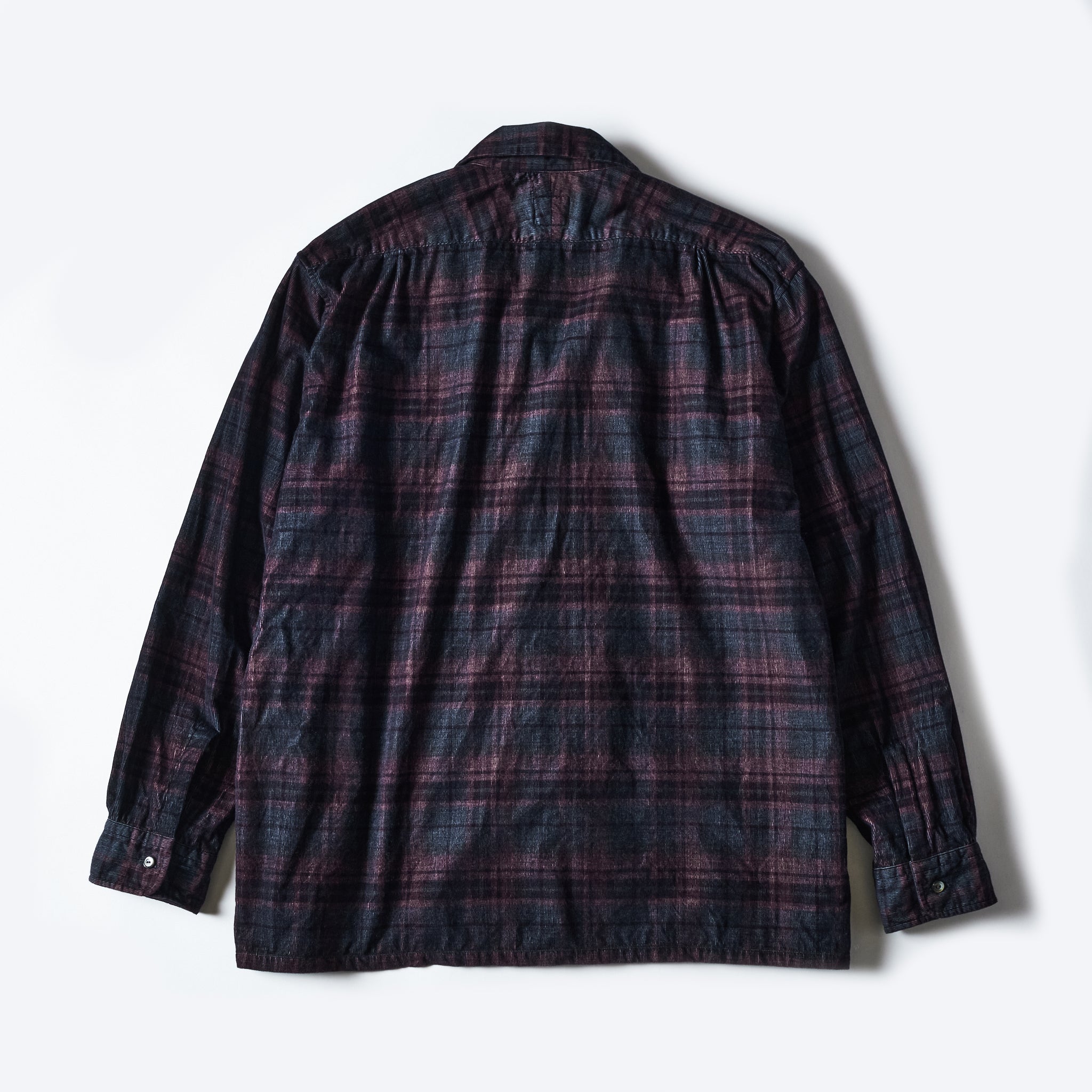 #3221-MC6 NEUTRA 6 : mini cords dark plaid