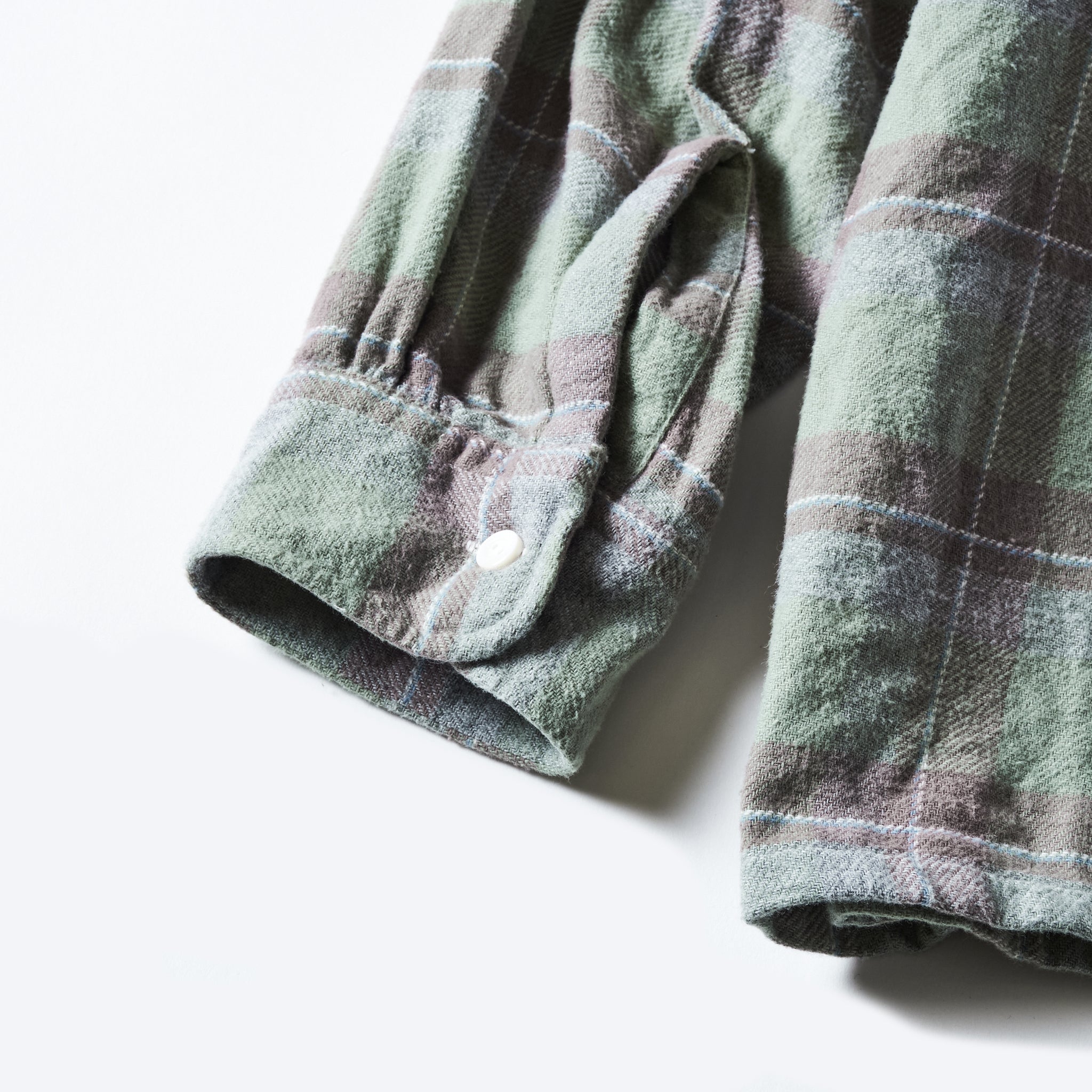 #3221-FP2 NEUTRA 6 : flannel plaid pale green