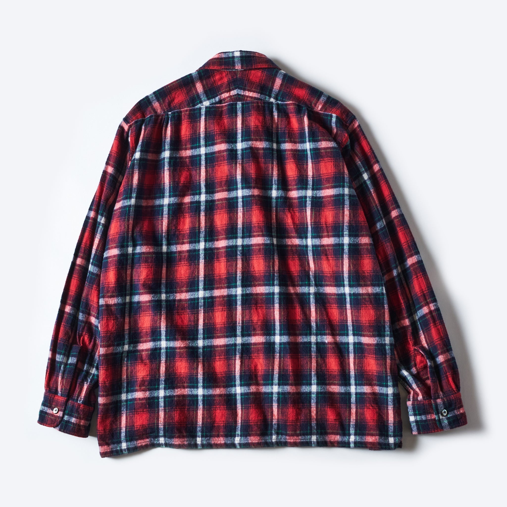#3221-FP4 NEUTRA 6 : flannel plaid red