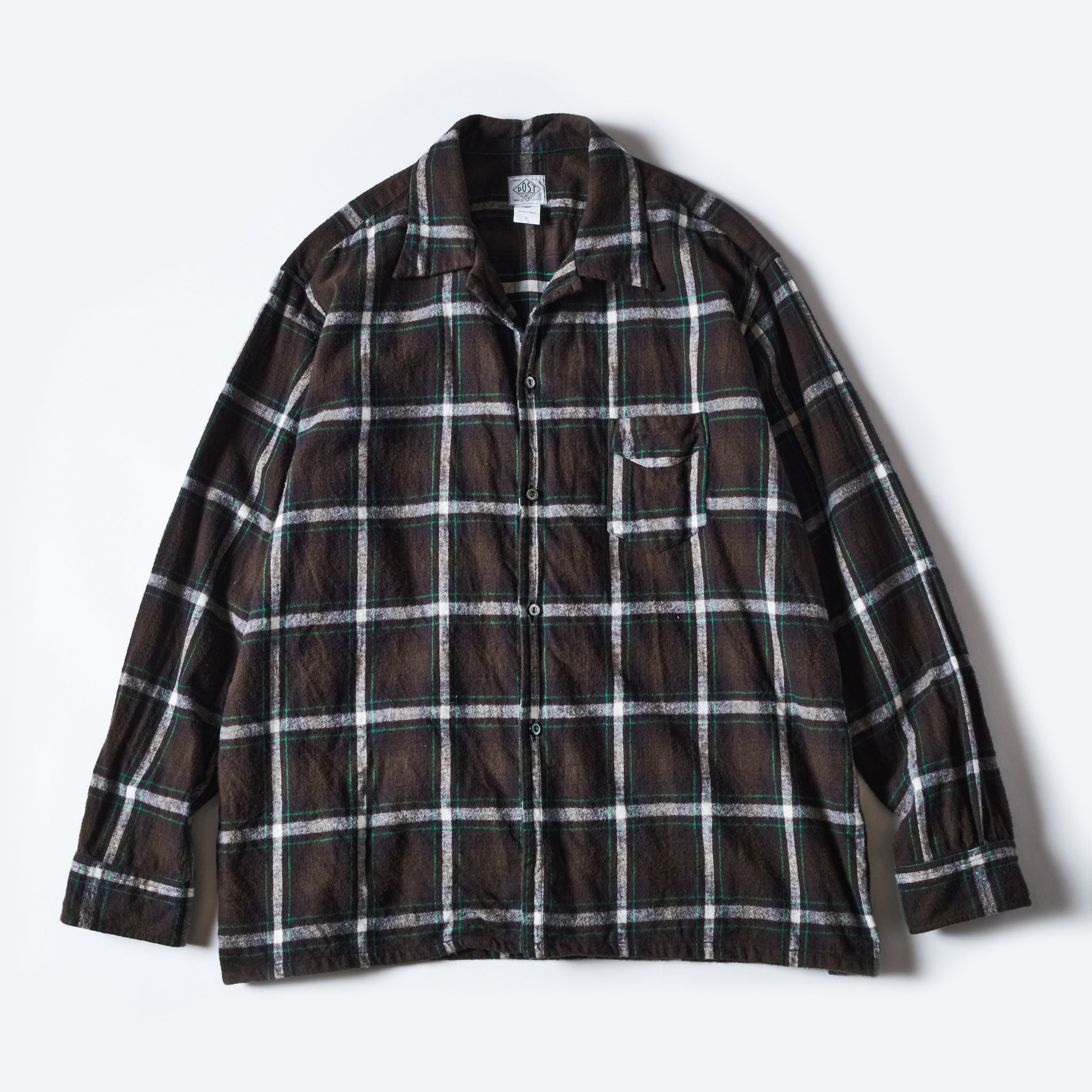 #3221-FP5 NEUTRA 6 : flannel plaid brown