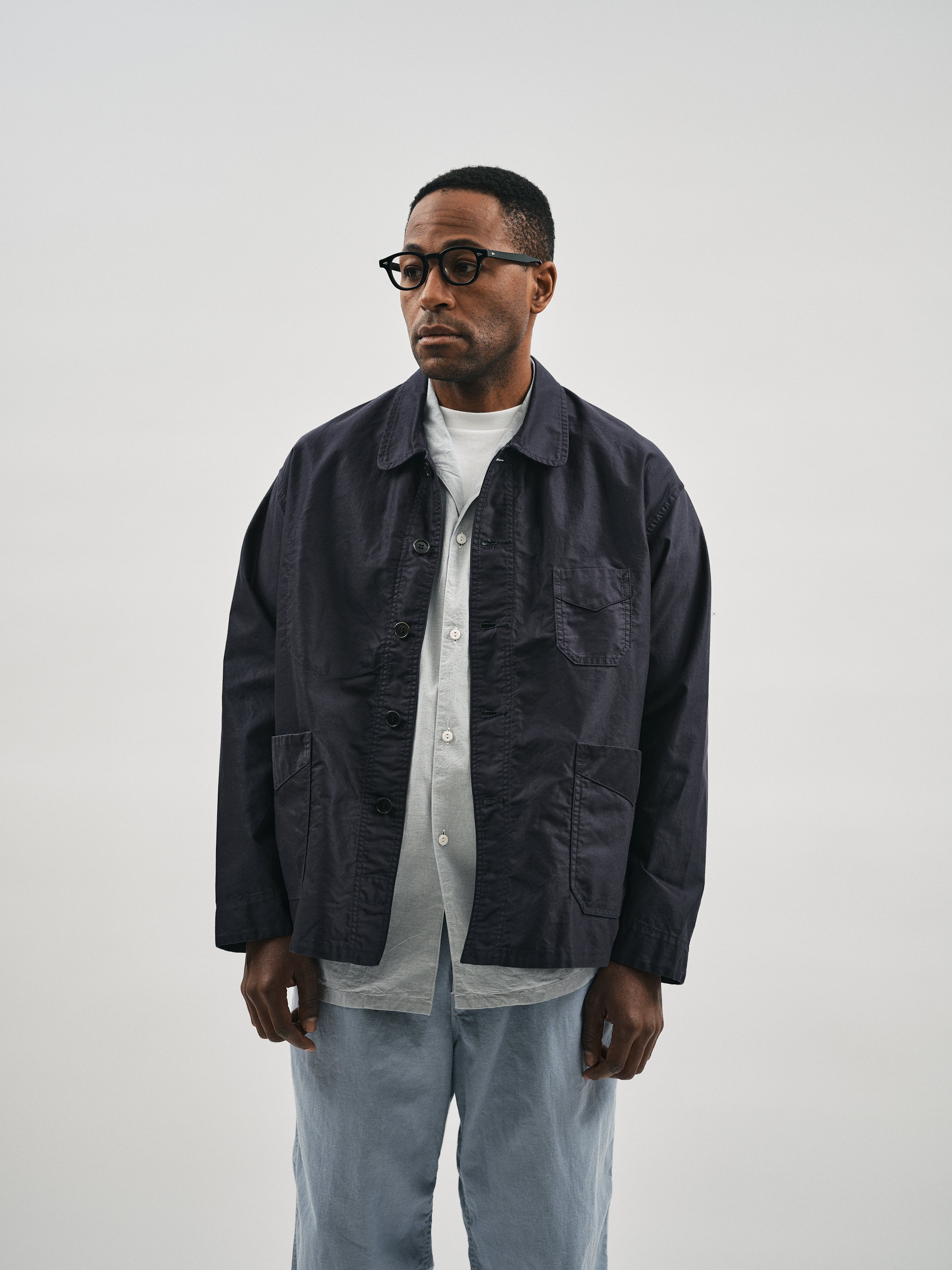 #3135-LMN POST Chinois Travail 2 : light moleskin dk.navy