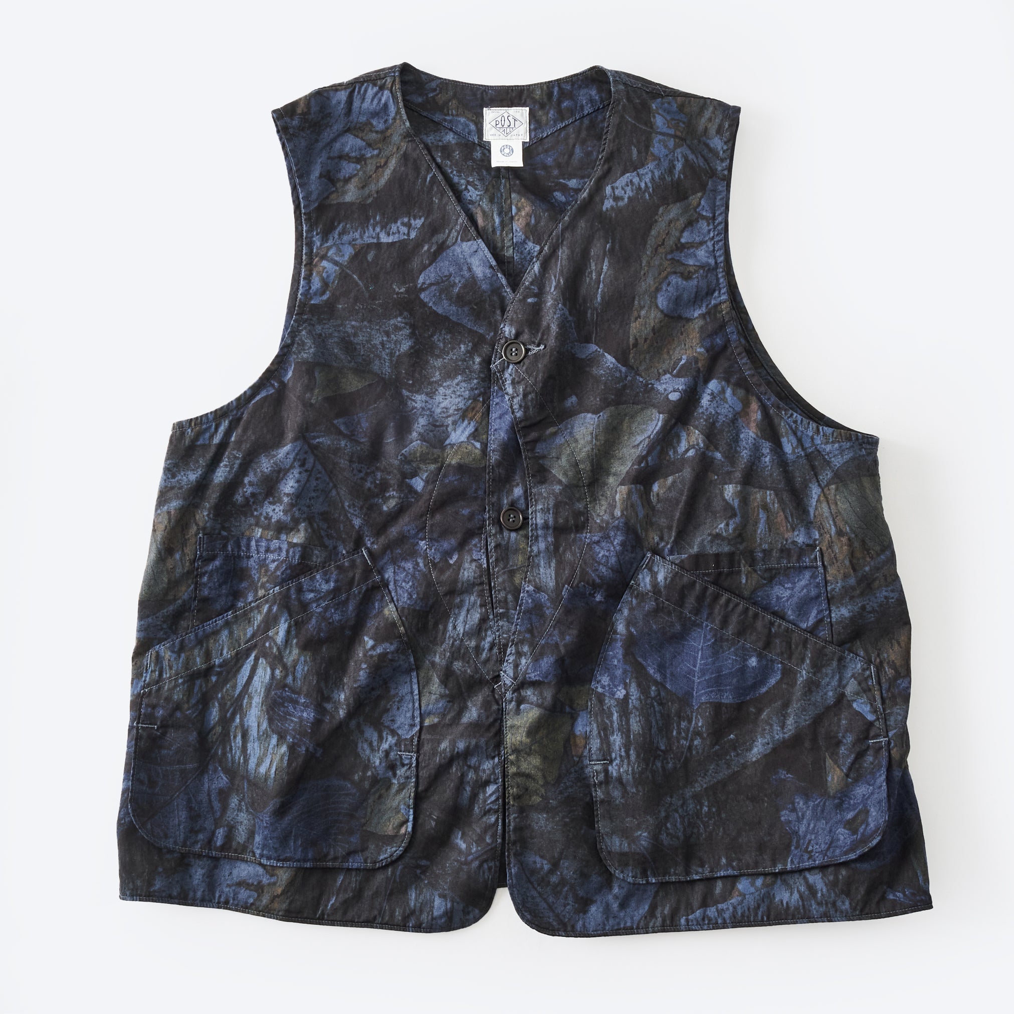 #3503-FC2 DEE Vest 2 : forest camo blue jungle