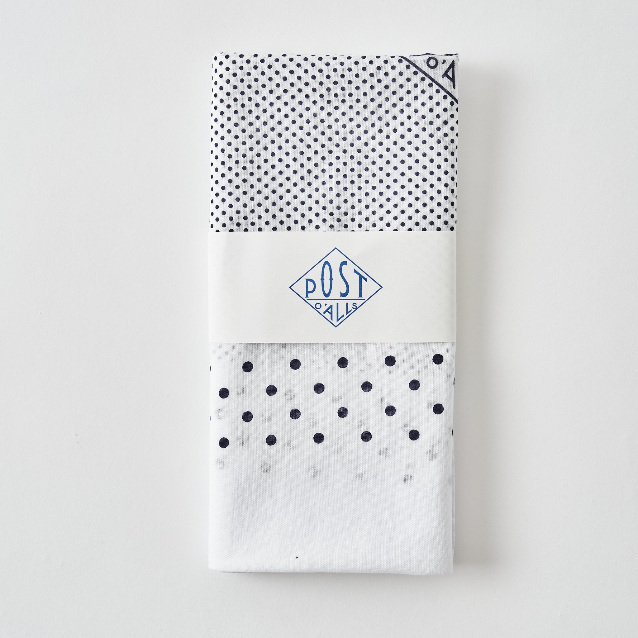 #5001-white Bandana Scalf original 1993 design: cotton sheeting white
