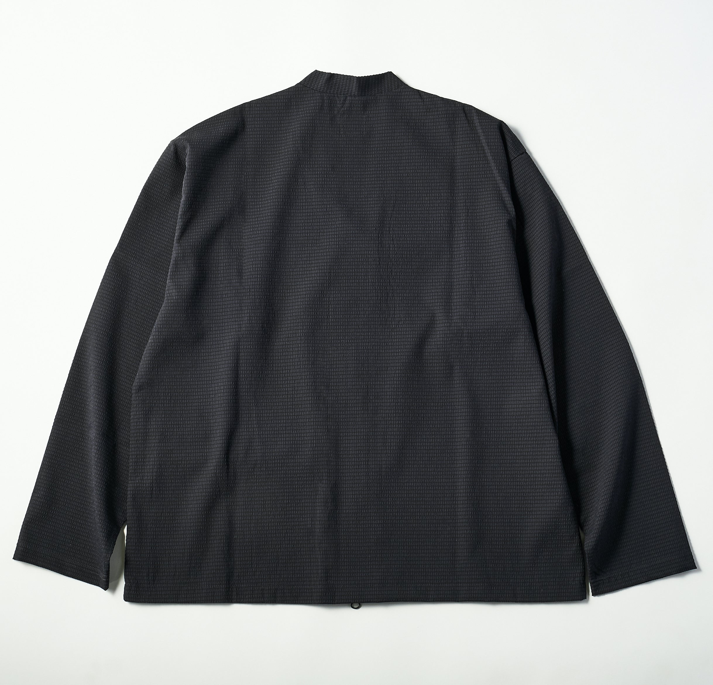 #3609 E-Z Zip Cardigan PS2 : poly mesh seersucker navy