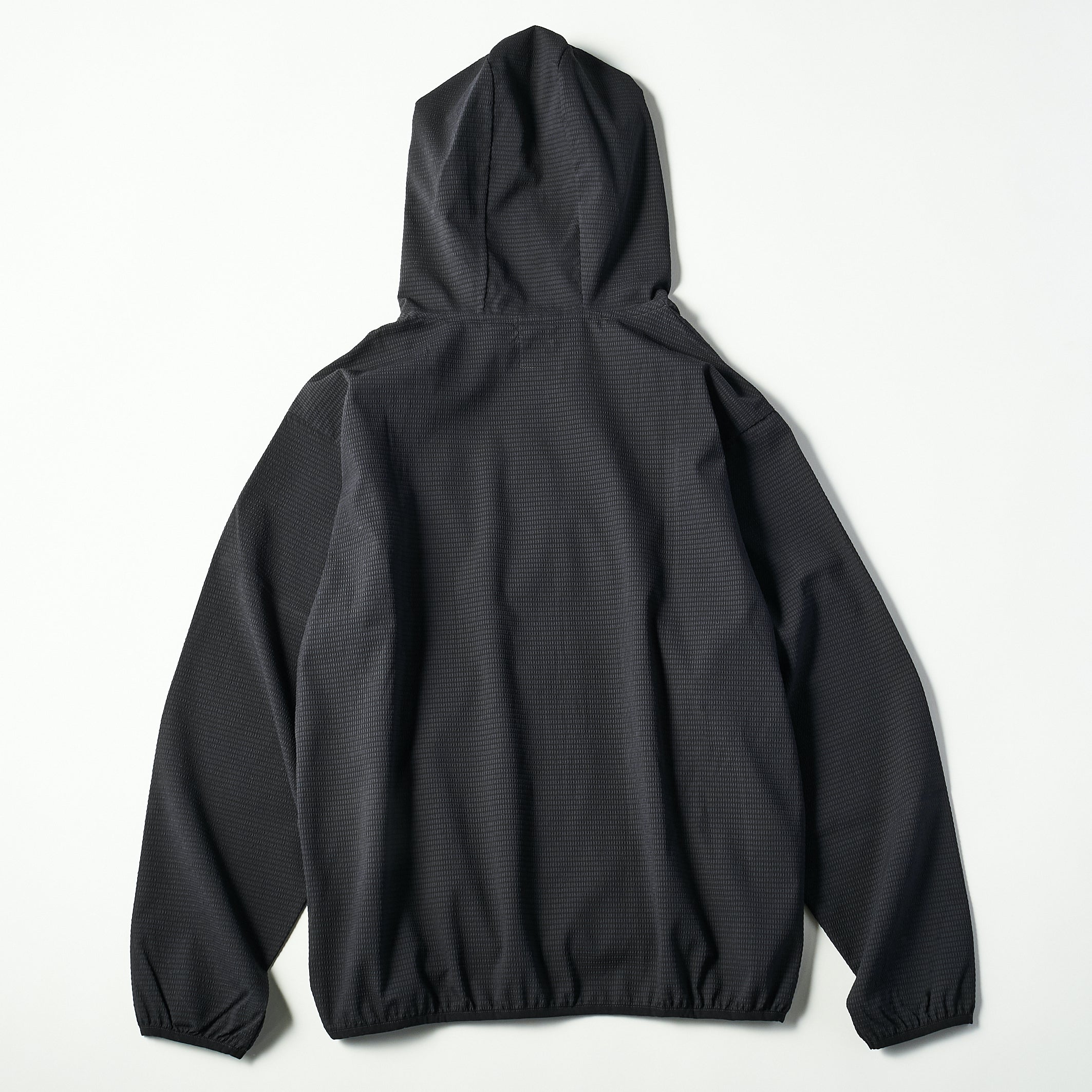 #3601 E-Z Hoodie PS2 : poly mesh seersucker navy
