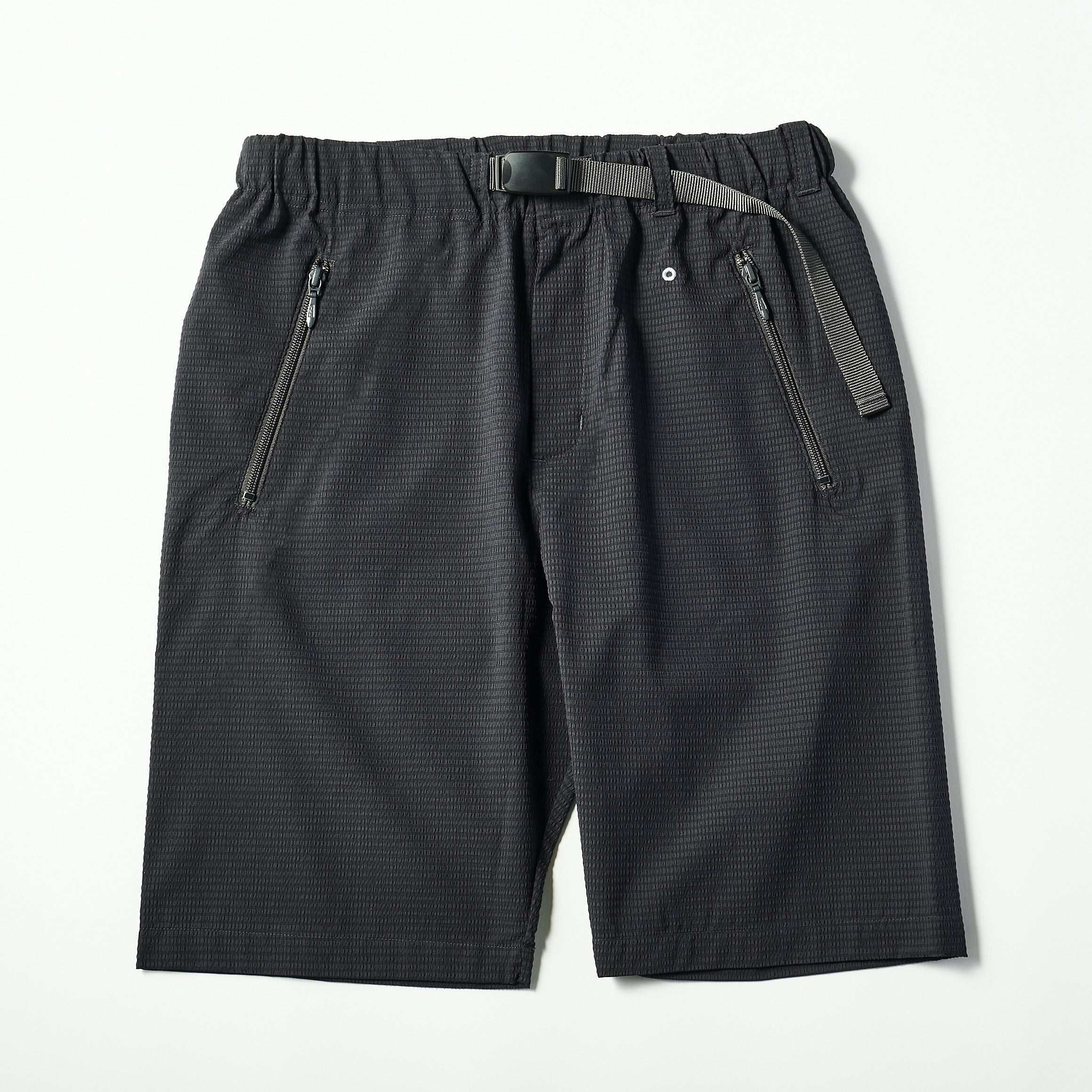#3604 E-Z Shorts PS2 : poly mesh seersucker navy